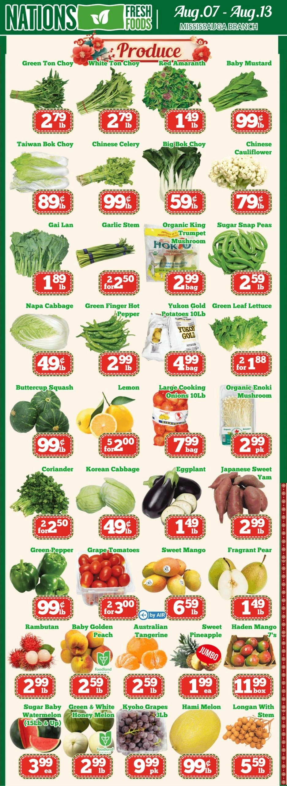 Nations Fresh Foods flyer page 3