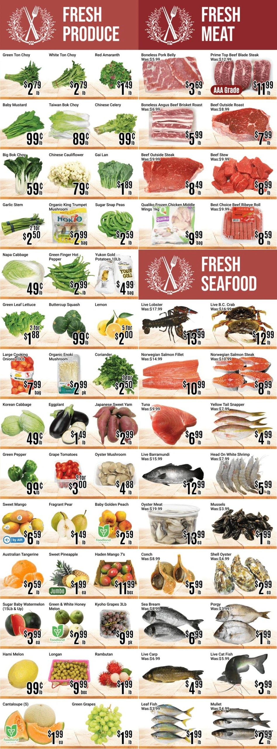 Nations Fresh Foods flyer page 4