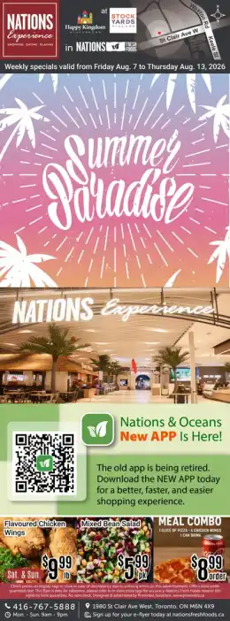 Nations Fresh Foods Indexed Weekly
