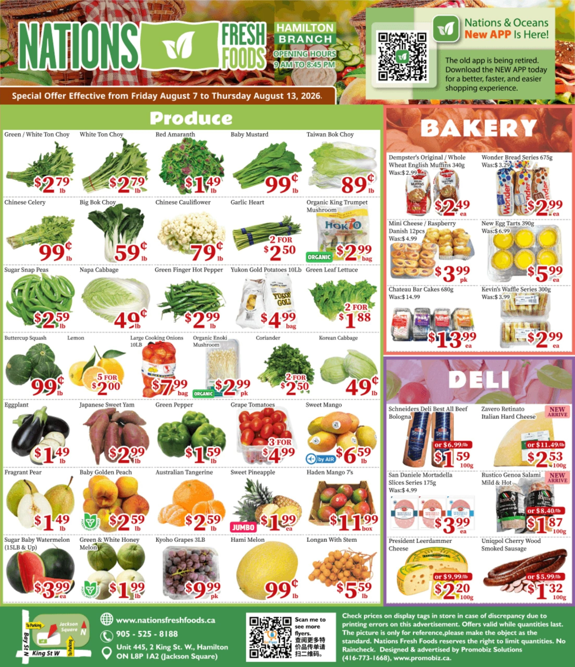 Nations Fresh Foods flyer page 2