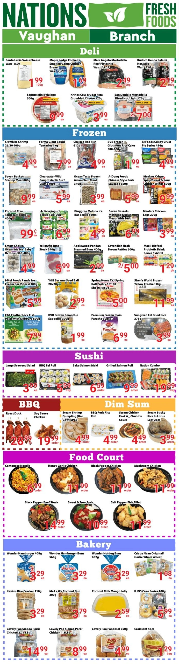 Nations Fresh Foods flyer page 2
