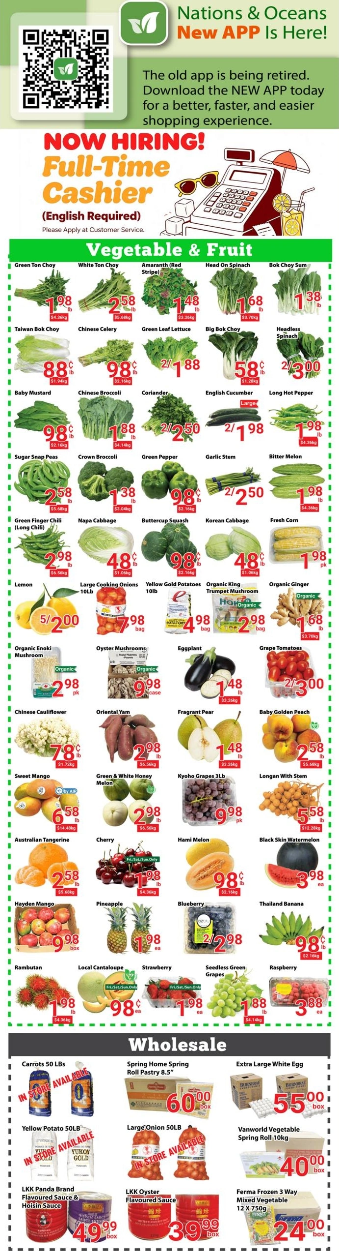 Nations Fresh Foods flyer page 3
