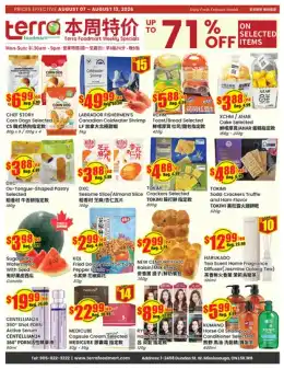 Terra Foodmart Indexed Weekly