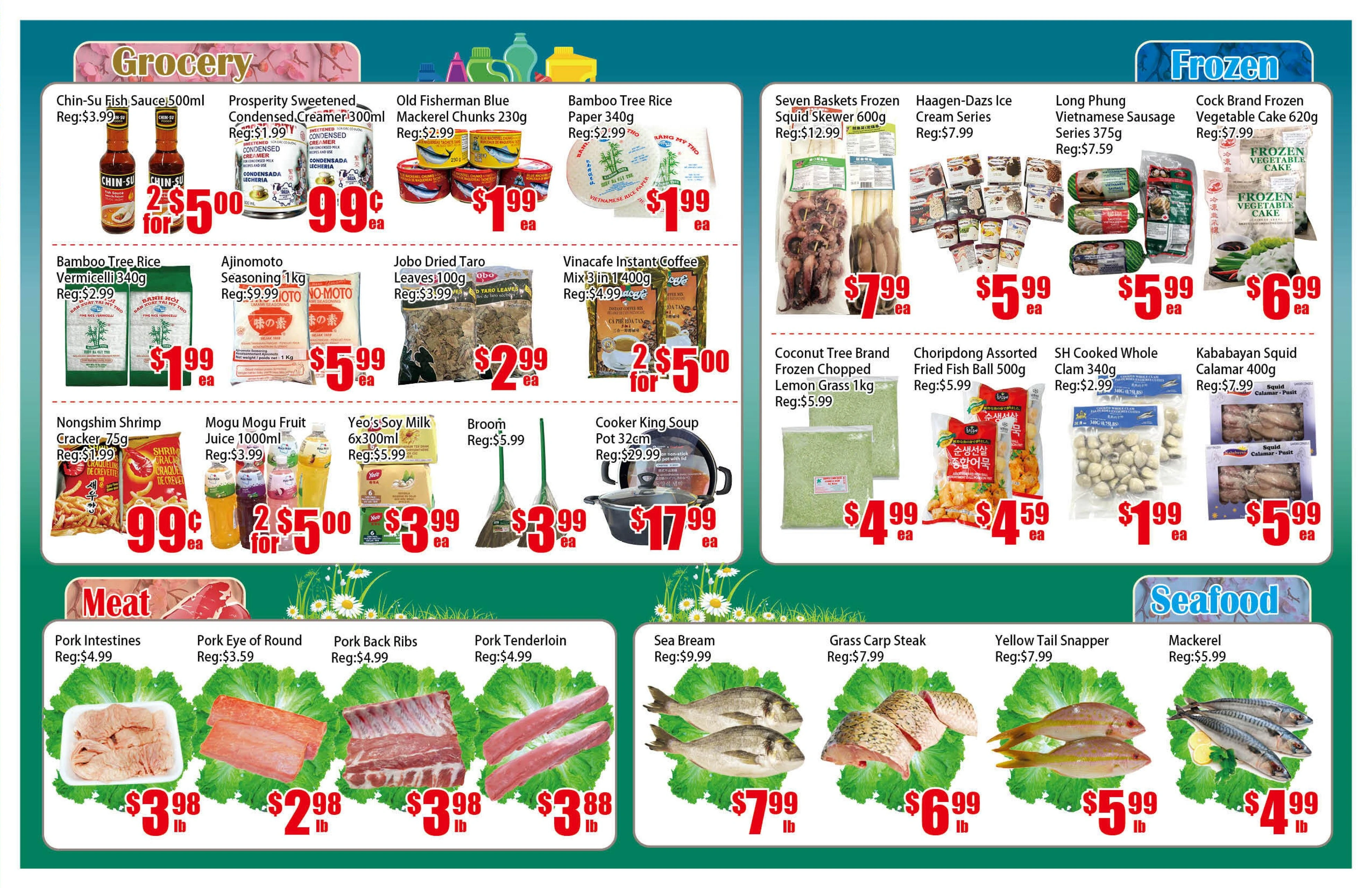 Pacific Fresh Food Market flyer page 2