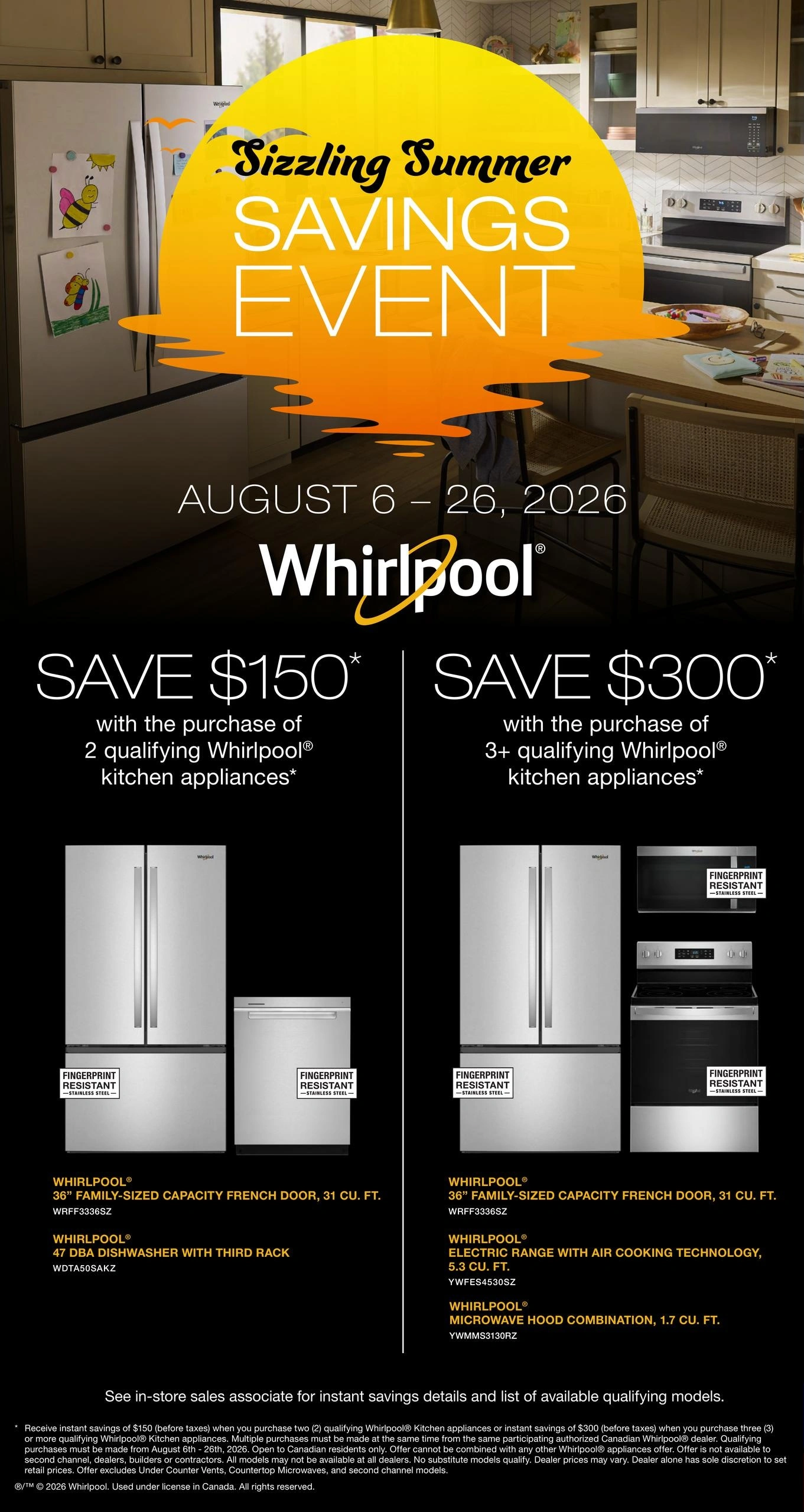 North End Appliance flyer page 1