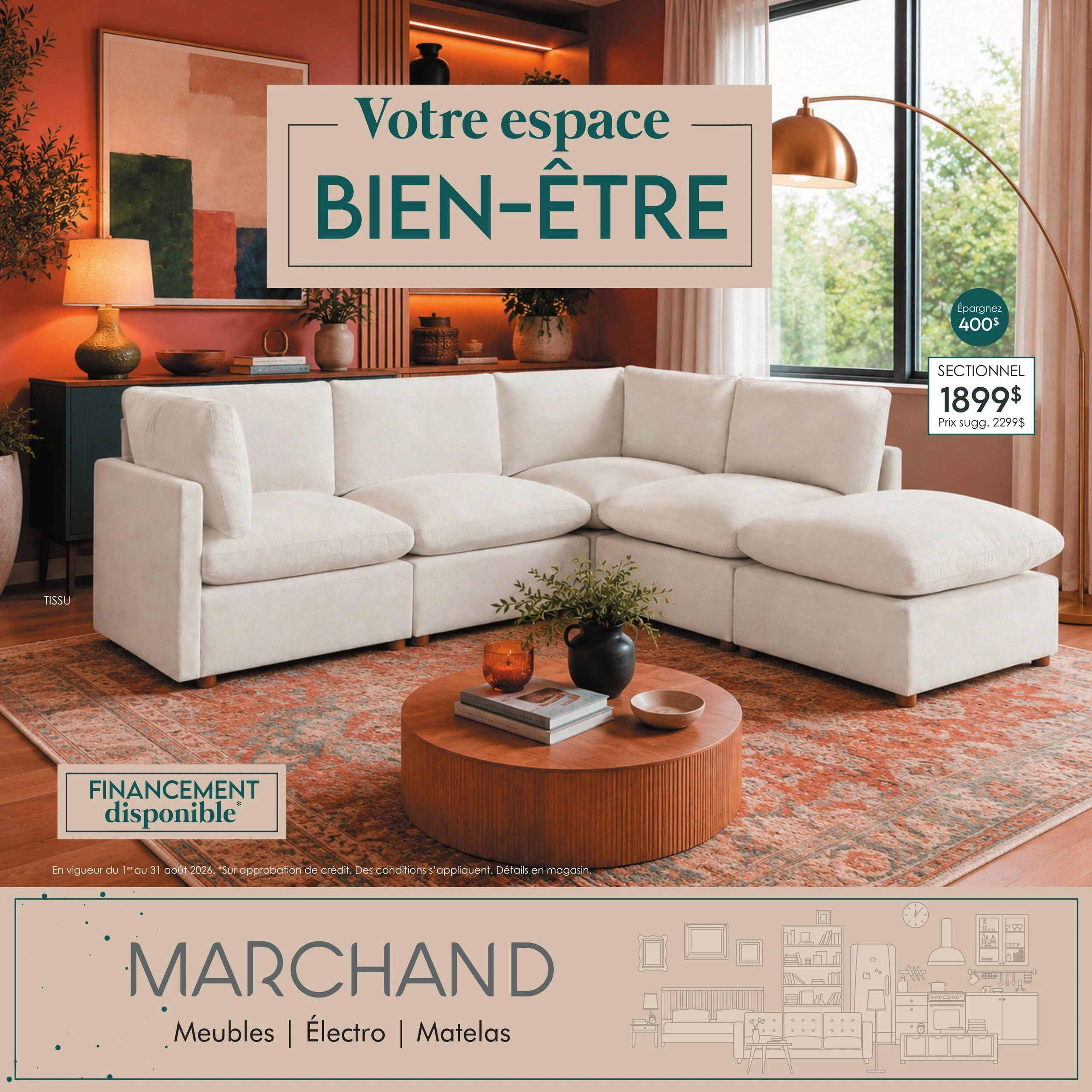 Meubles Marchand flyer page 1