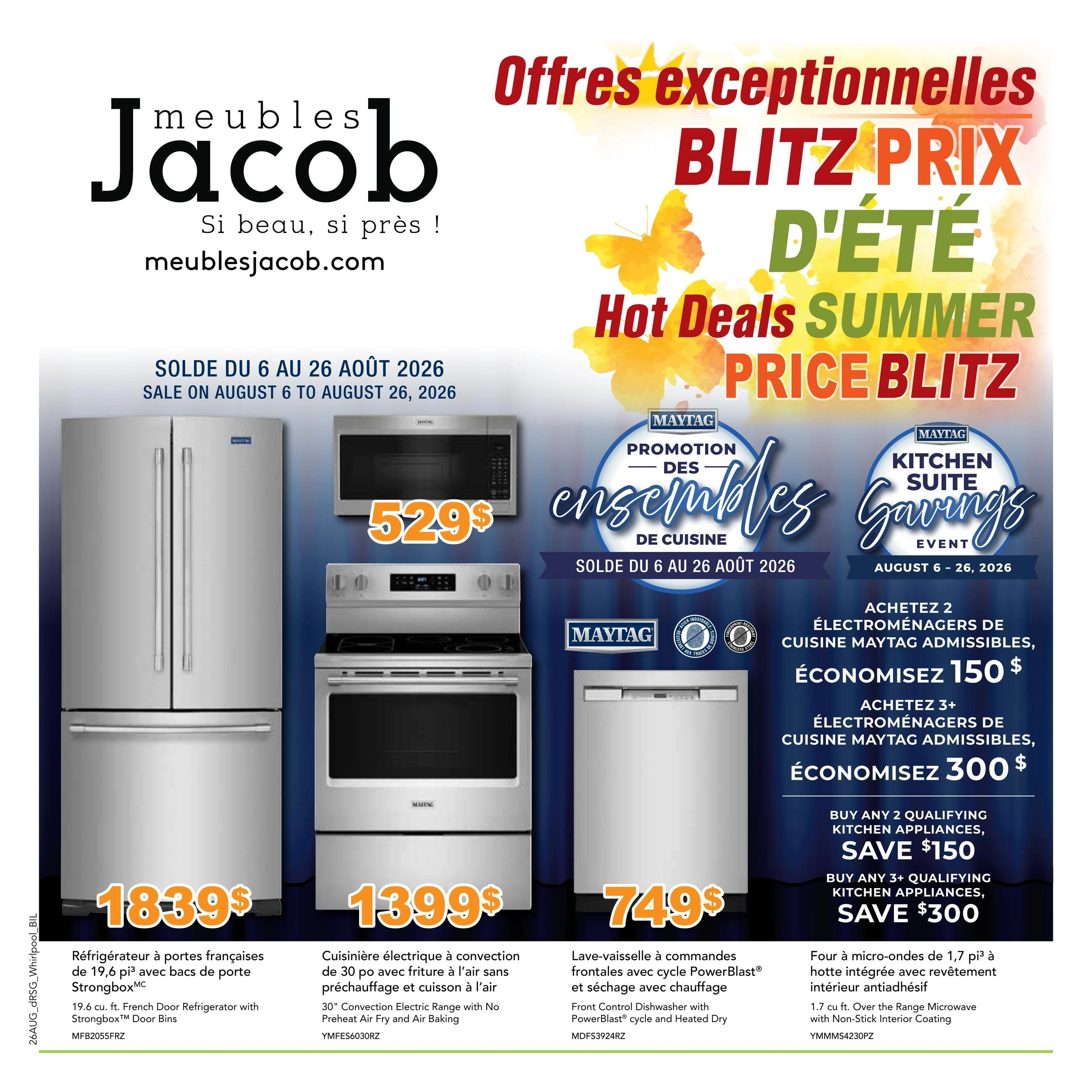 Meubles Jacob flyer page 1