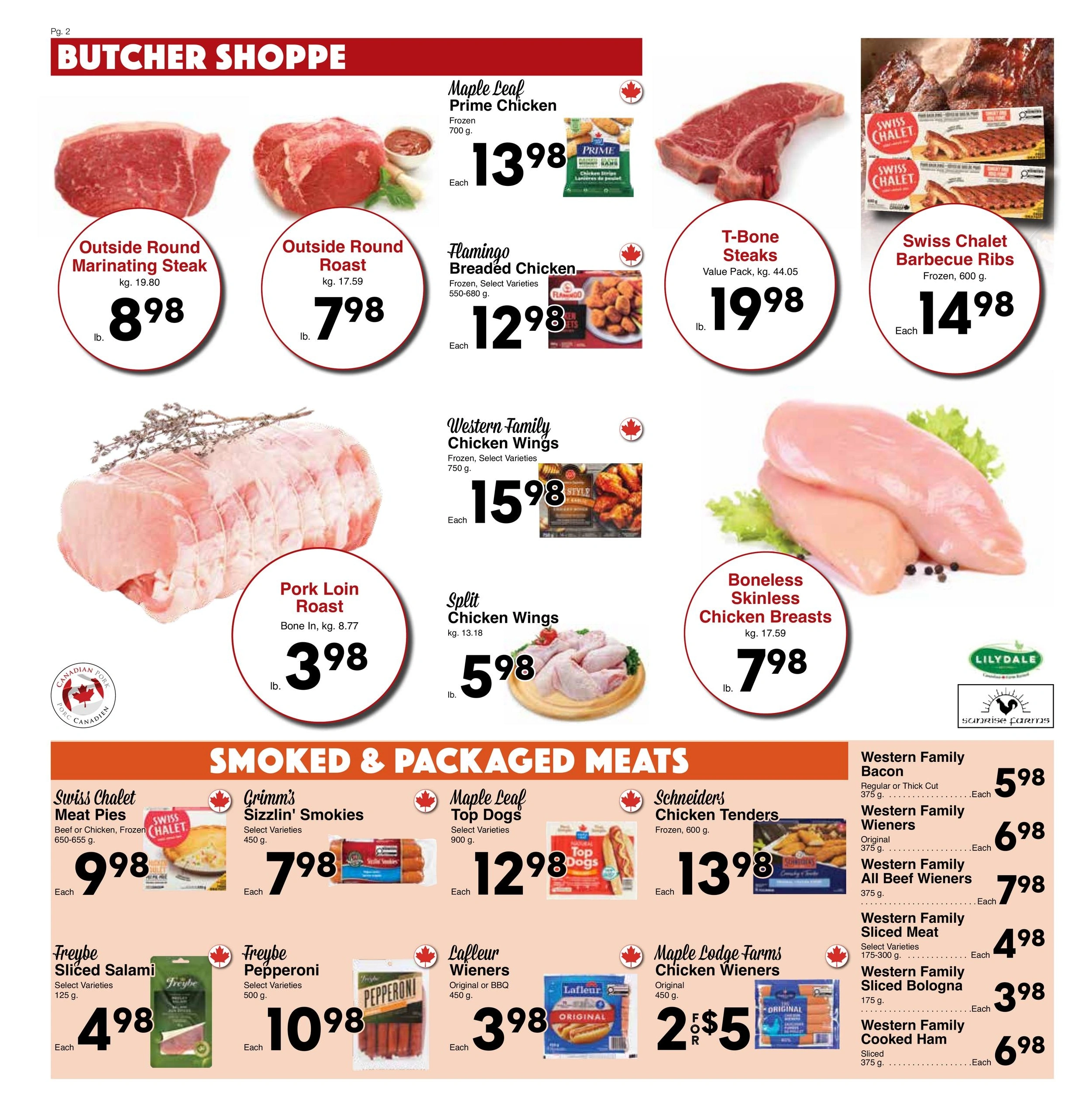 Western Foods flyer page 2
