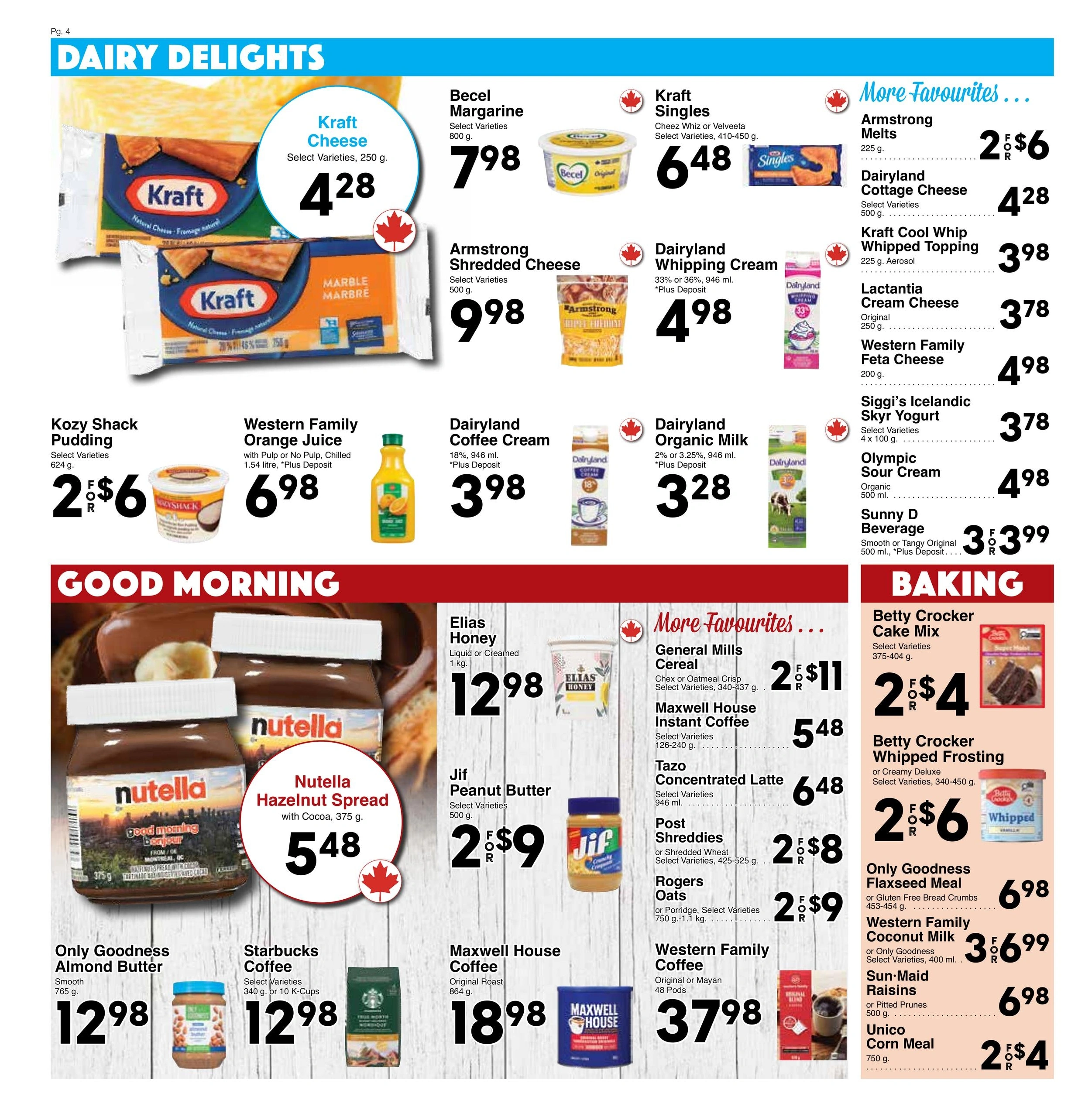 Western Foods flyer page 4