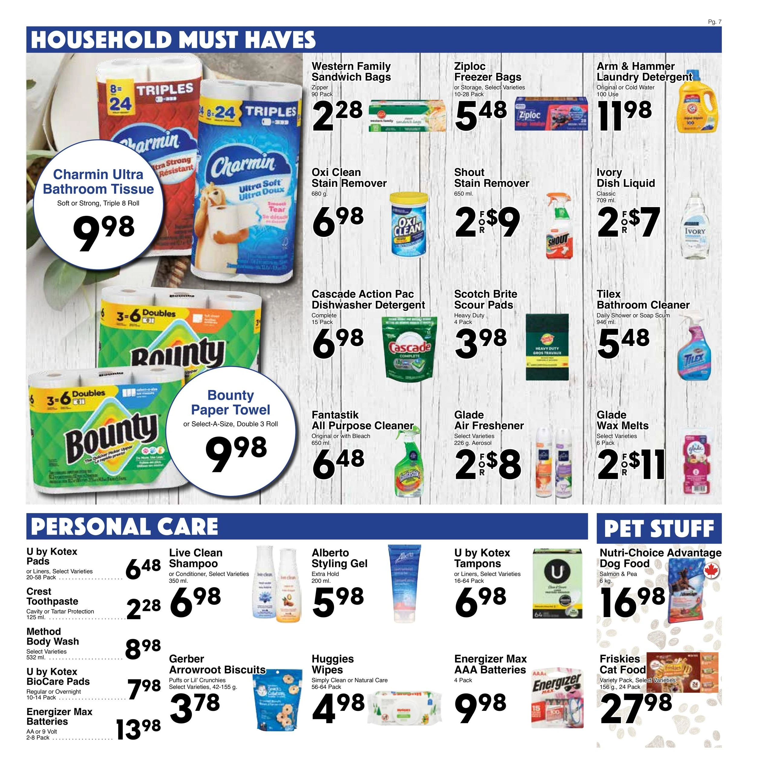 Western Foods flyer page 7