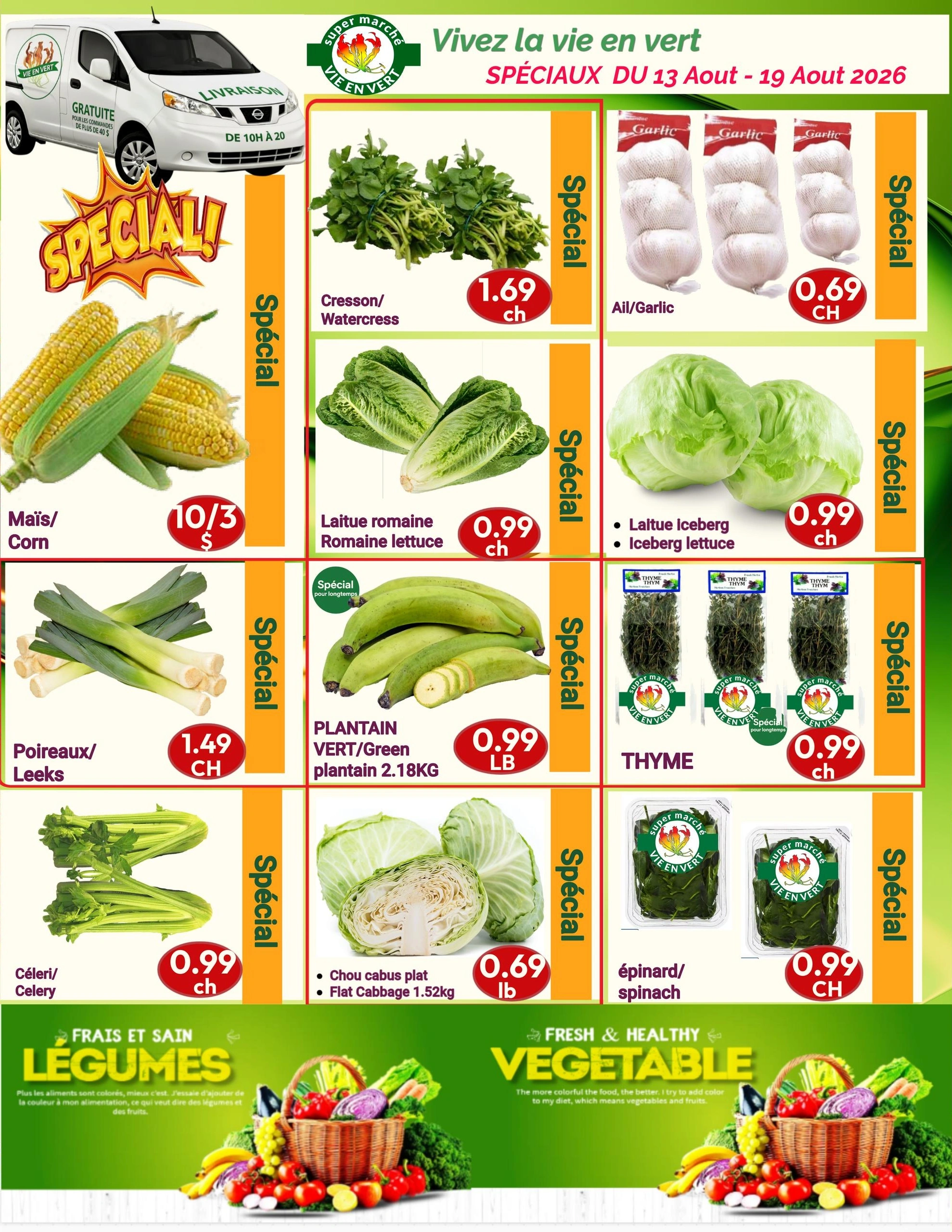 Vie En Vert flyer page 2