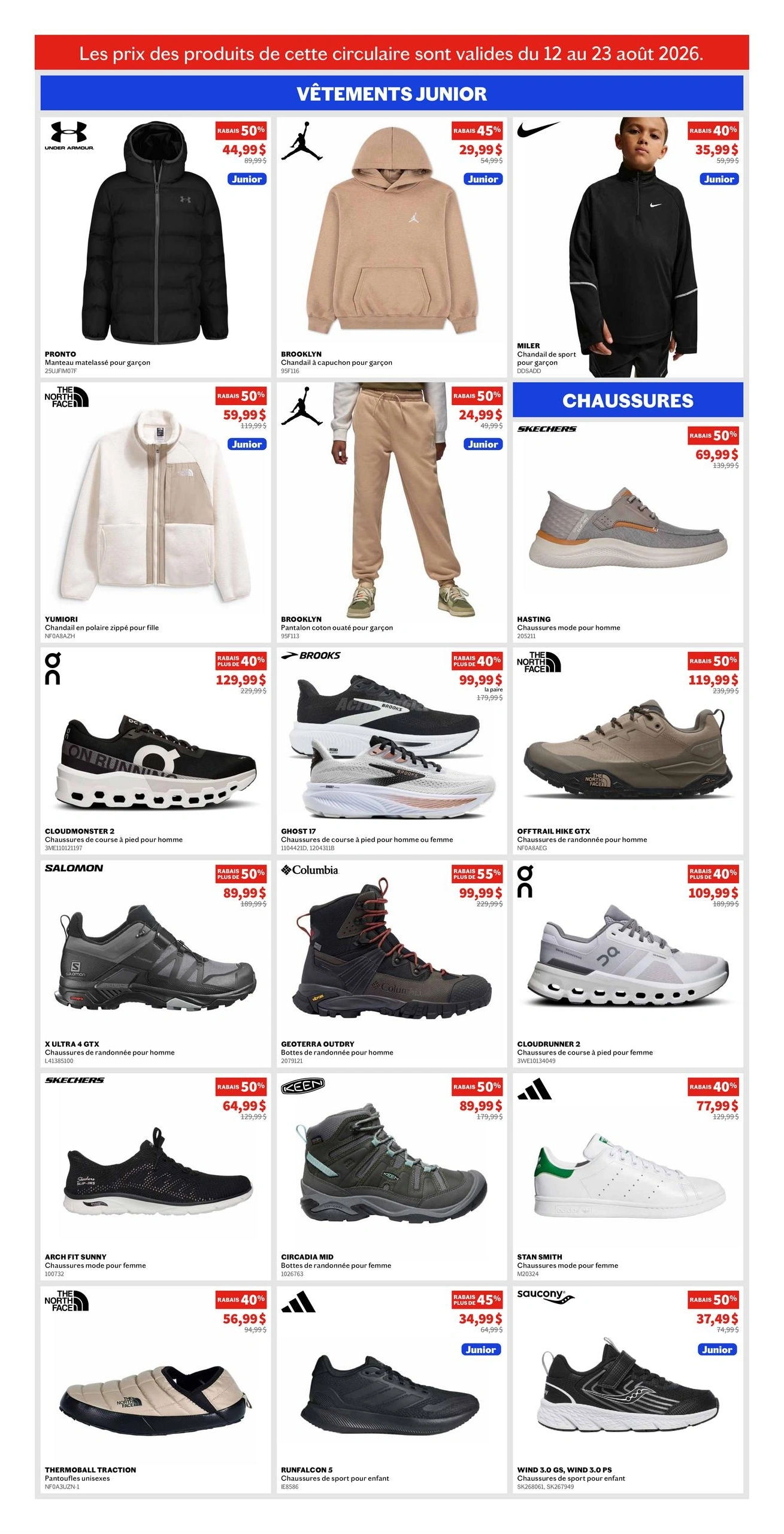 Sports Experts flyer page 3