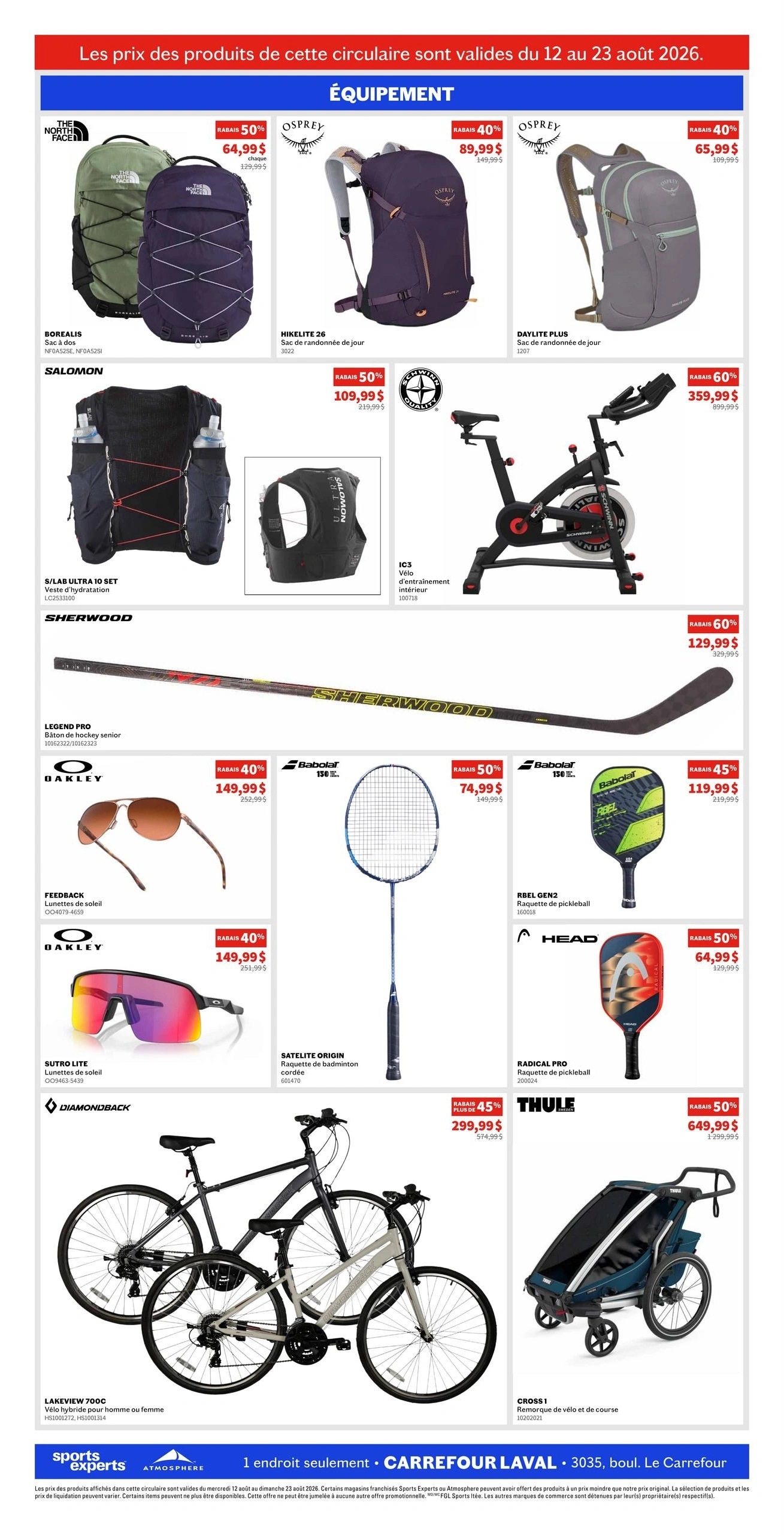 Sports Experts flyer page 4