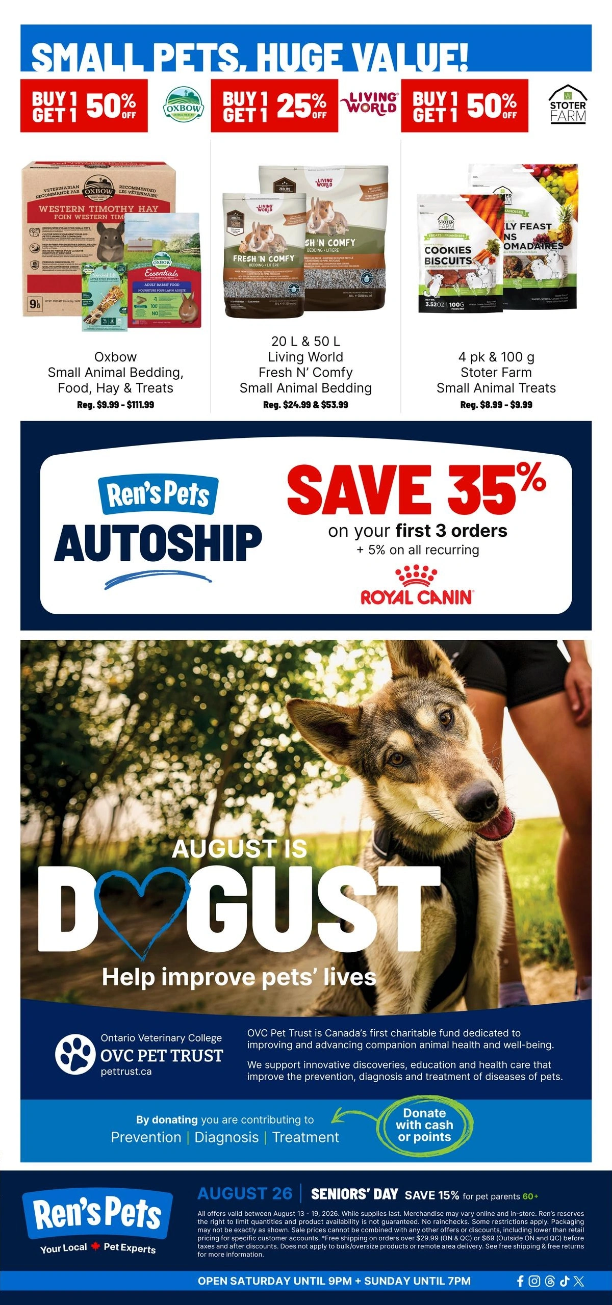 Ren's Pets flyer page 7