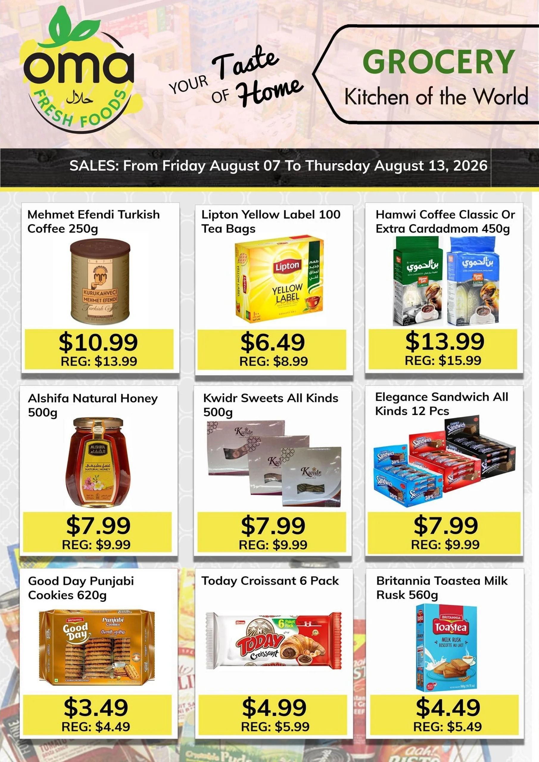 Oma Fresh Foods flyer page 2