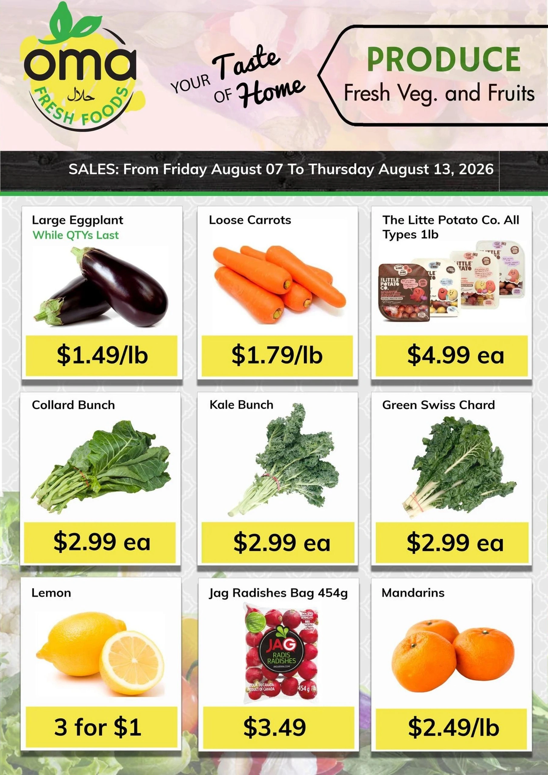 Oma Fresh Foods flyer page 4