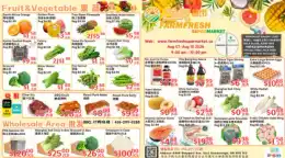 Farm Fresh Supermarket Indexed Weekly