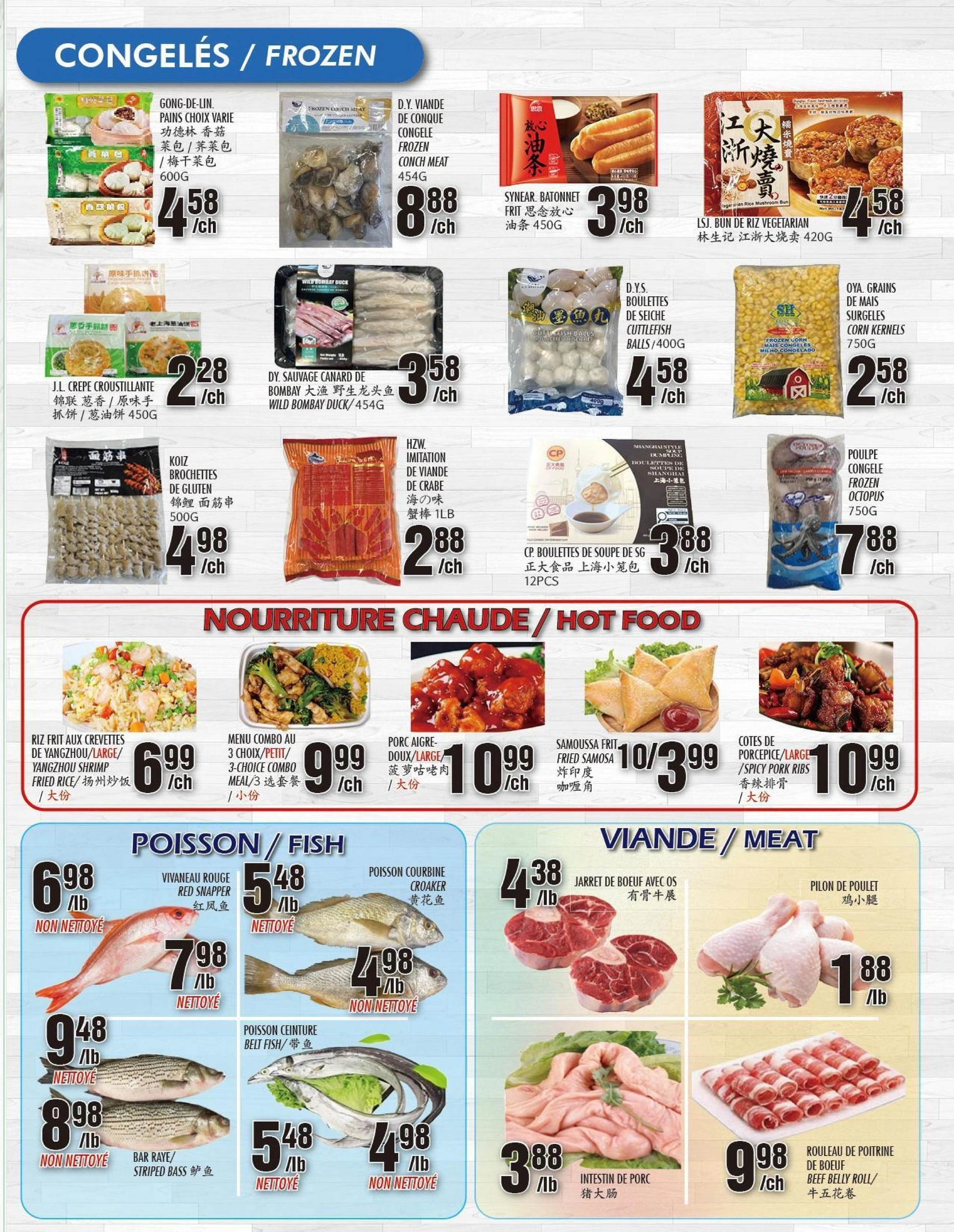 Marché Newon flyer page 3