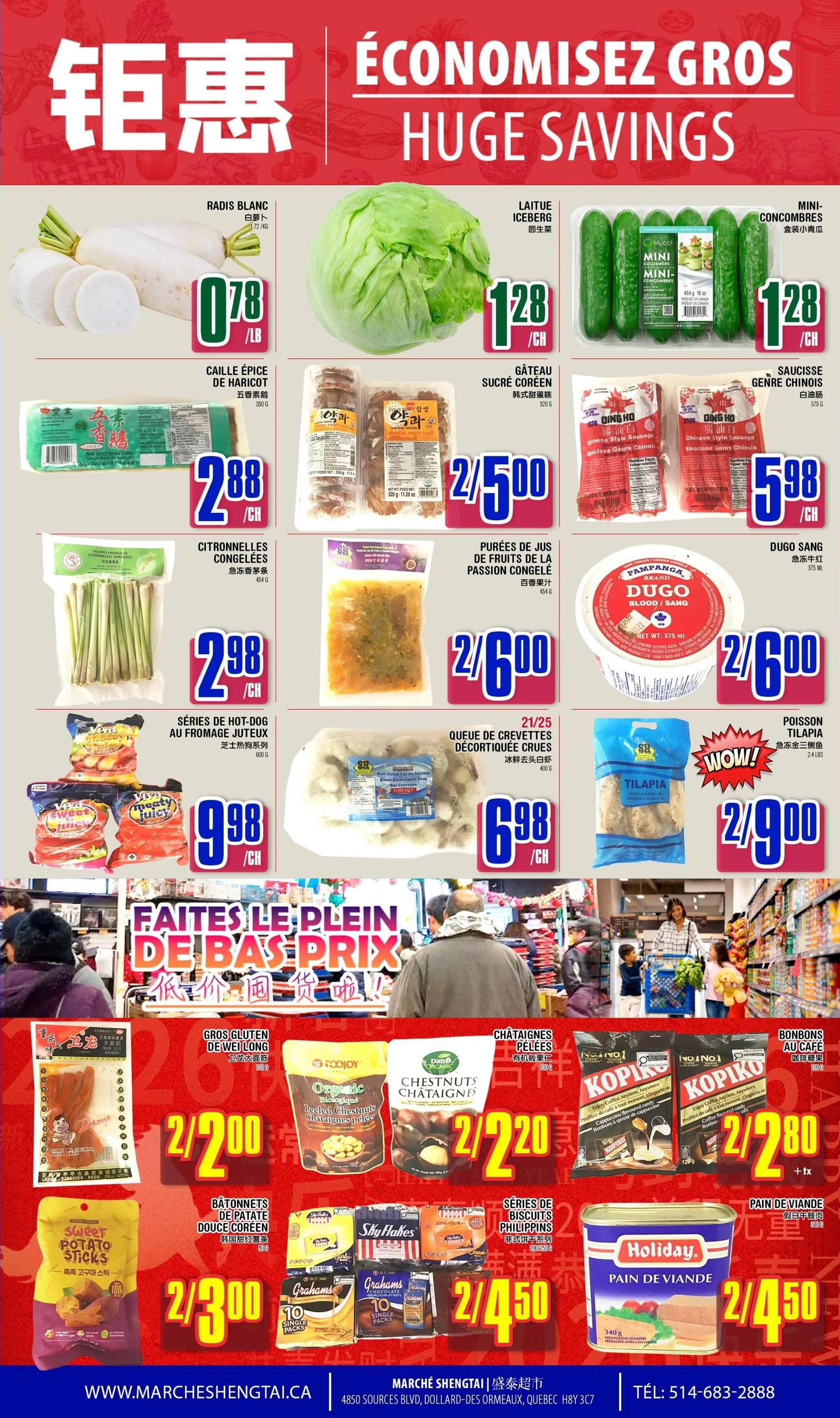 Marché Sheng Tai flyer page 2