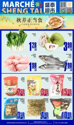 Marché Sheng Tai Indexed