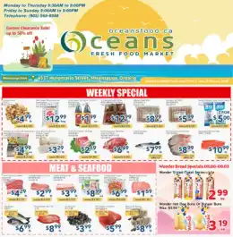 Oceans Fresh Food Market Indexed Weekly
