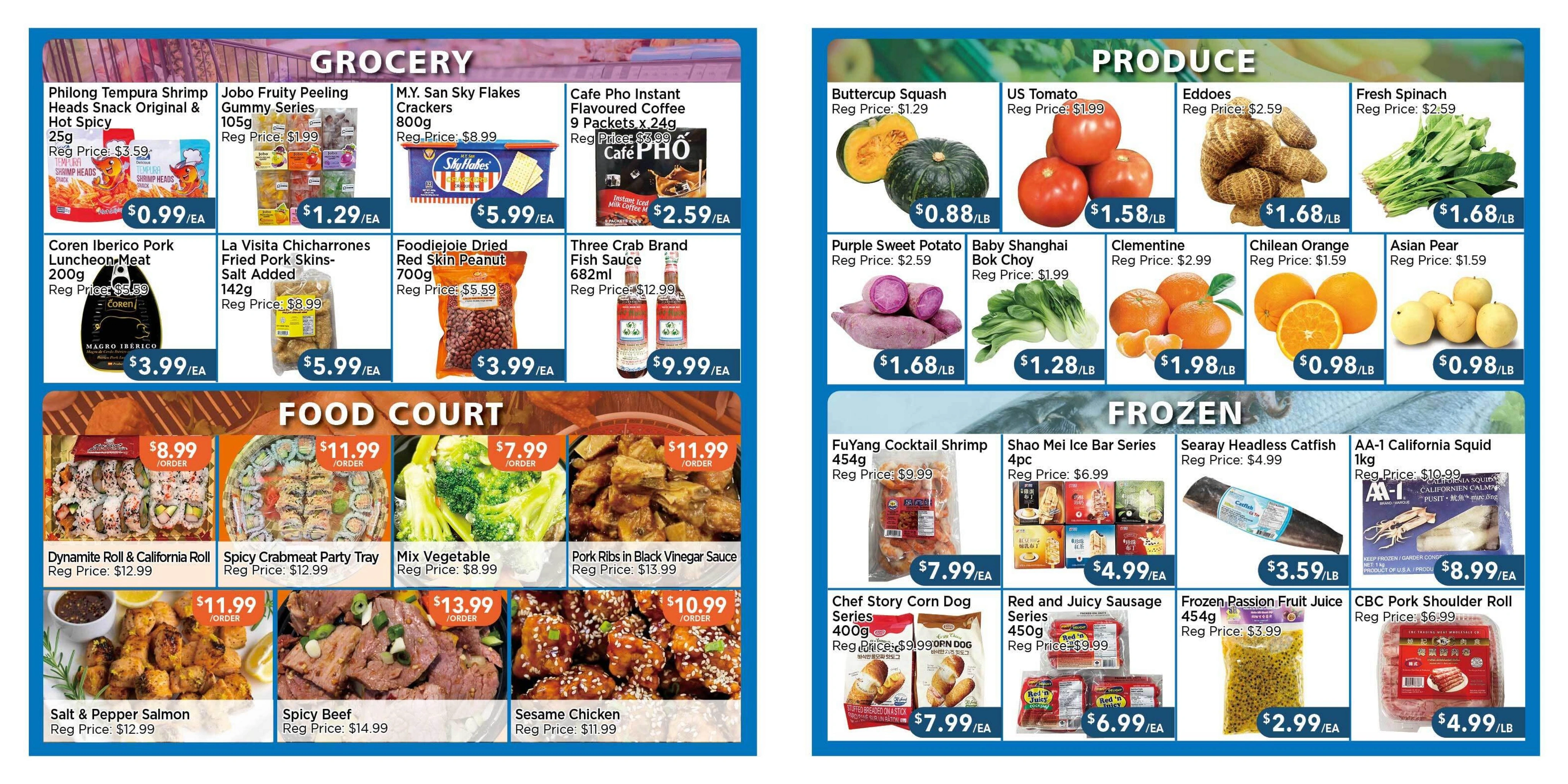 Blue Sky Supermarket flyer page 2
