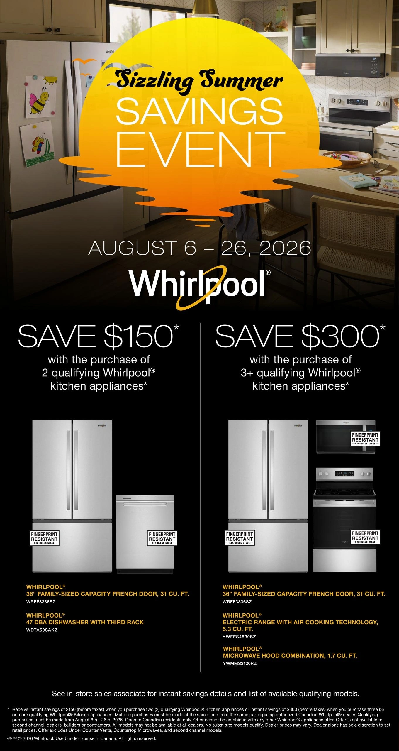 Arkona Appliances flyer page 1
