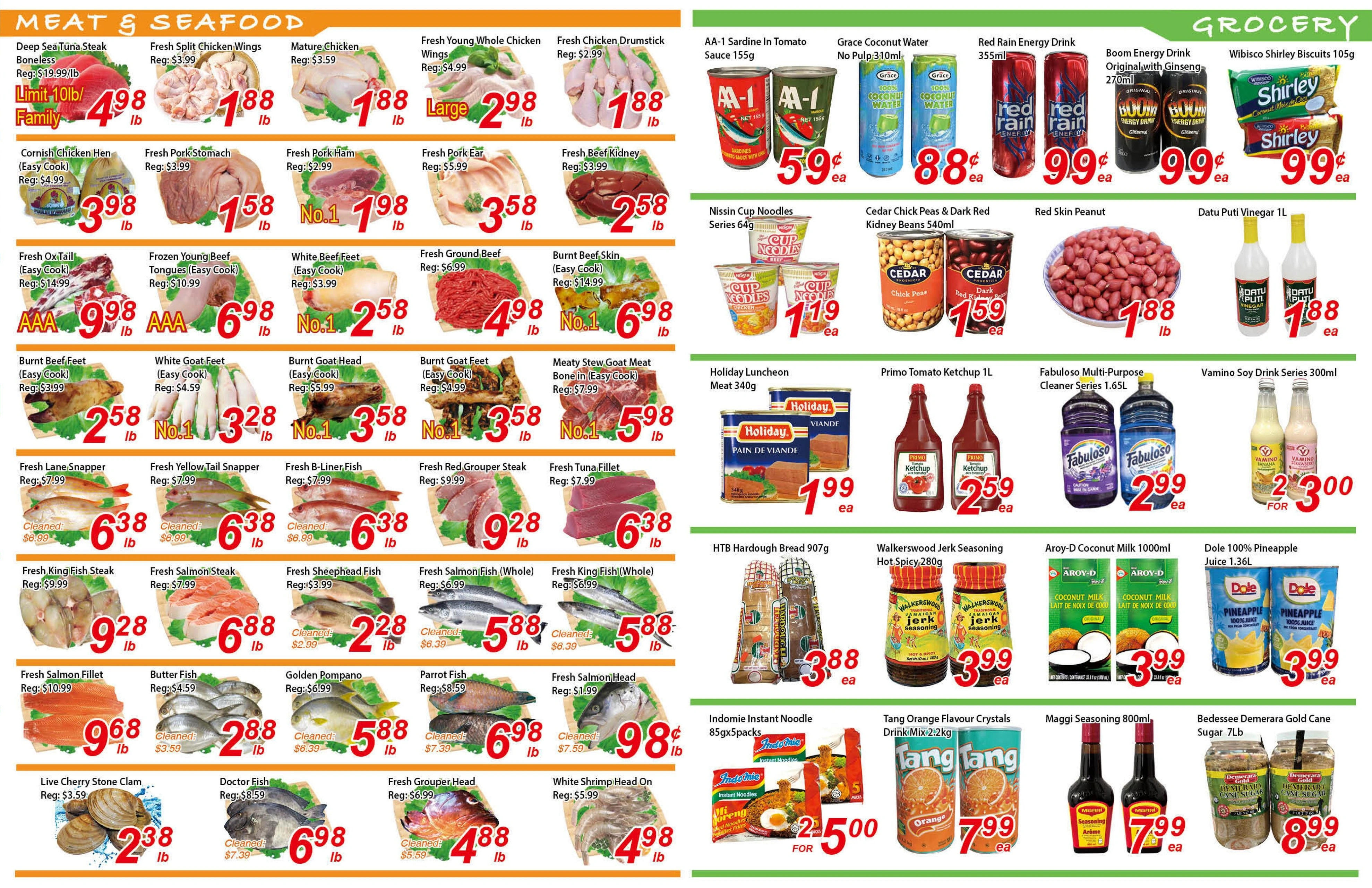 FreshWin Foodmart flyer page 2