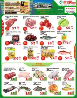 Green Fresh Supermarket Indexed Weekly
