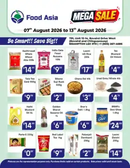FoodAsia Indexed Weekly