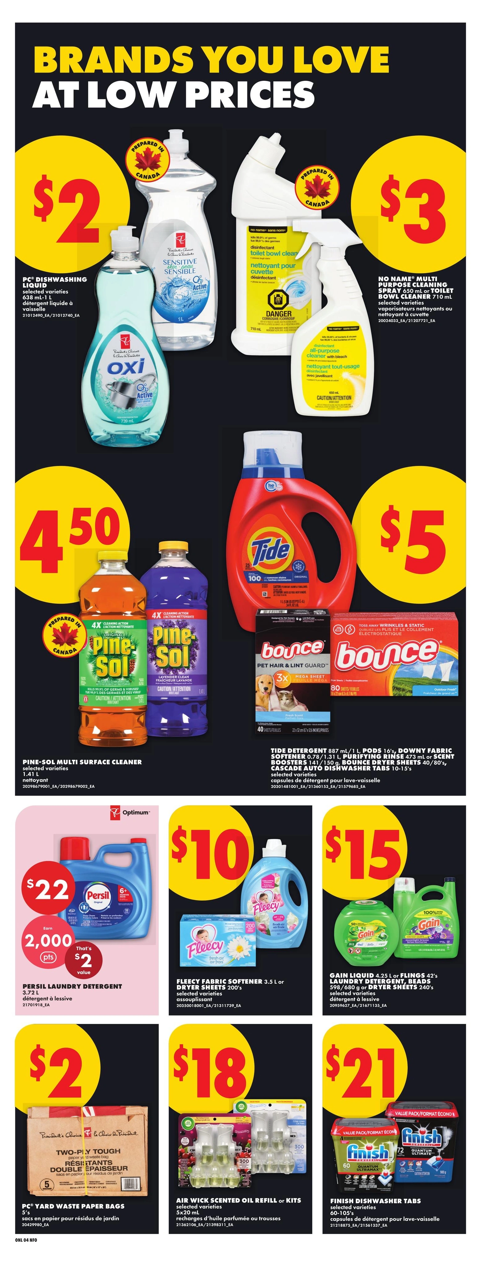 No Frills flyer page 9