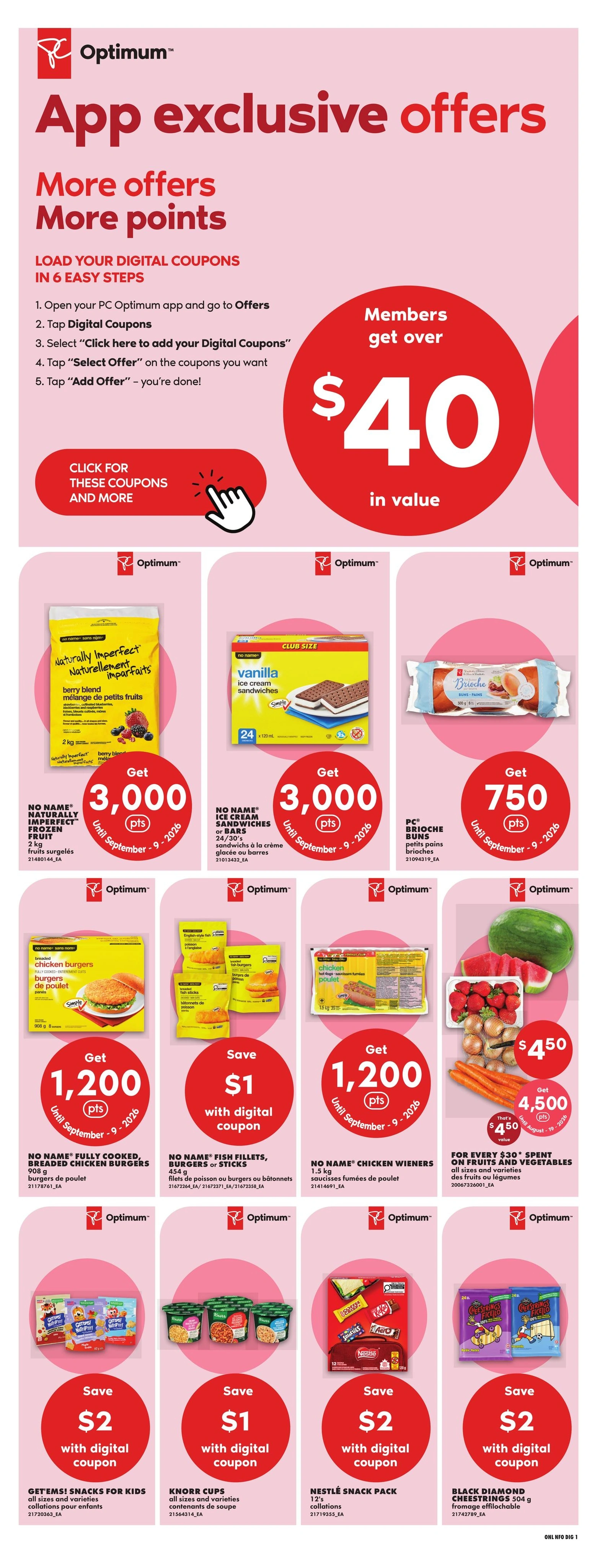 No Frills flyer page 10
