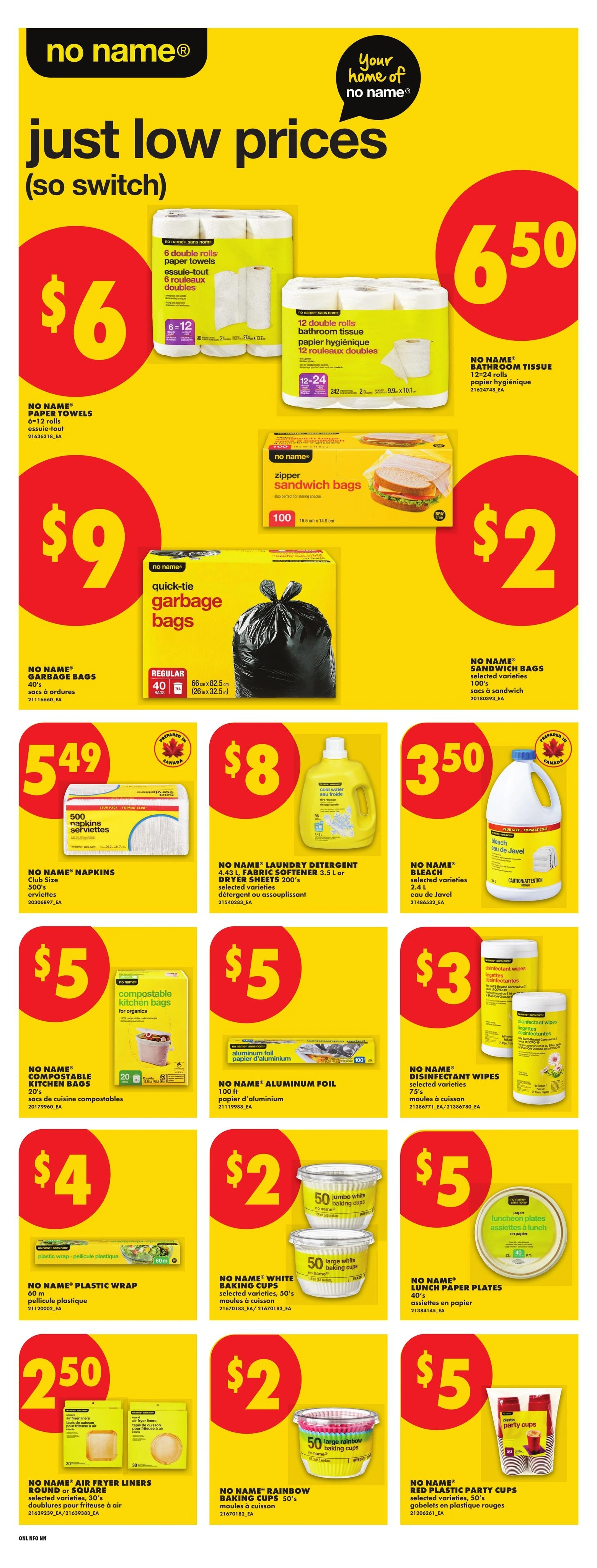 No Frills flyer page 15