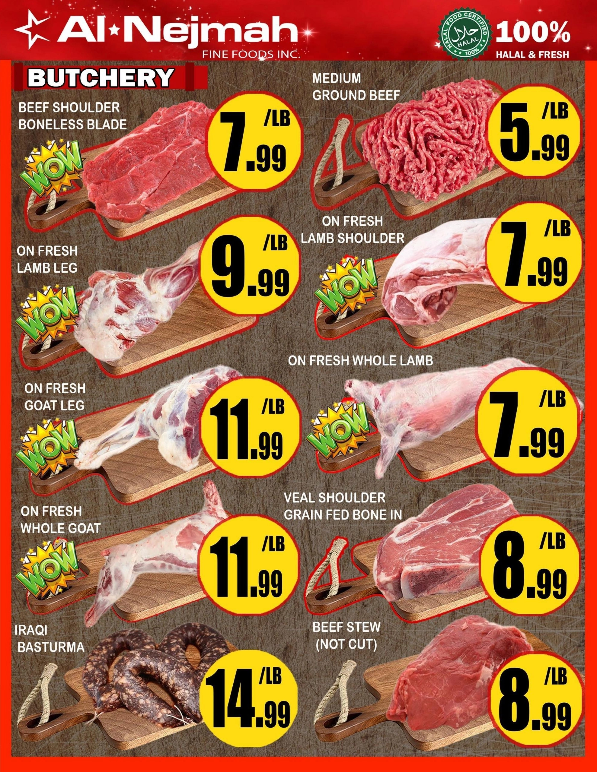 Alnejmah Supermarket flyer page 2
