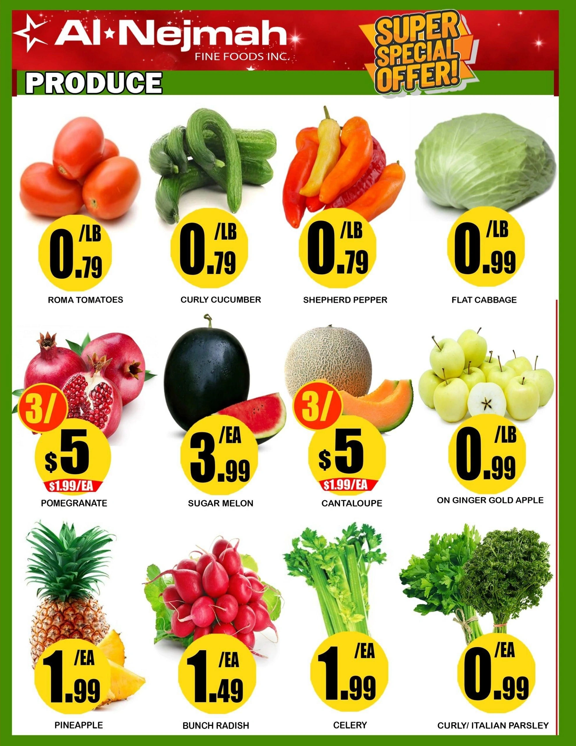 Alnejmah Supermarket flyer page 4