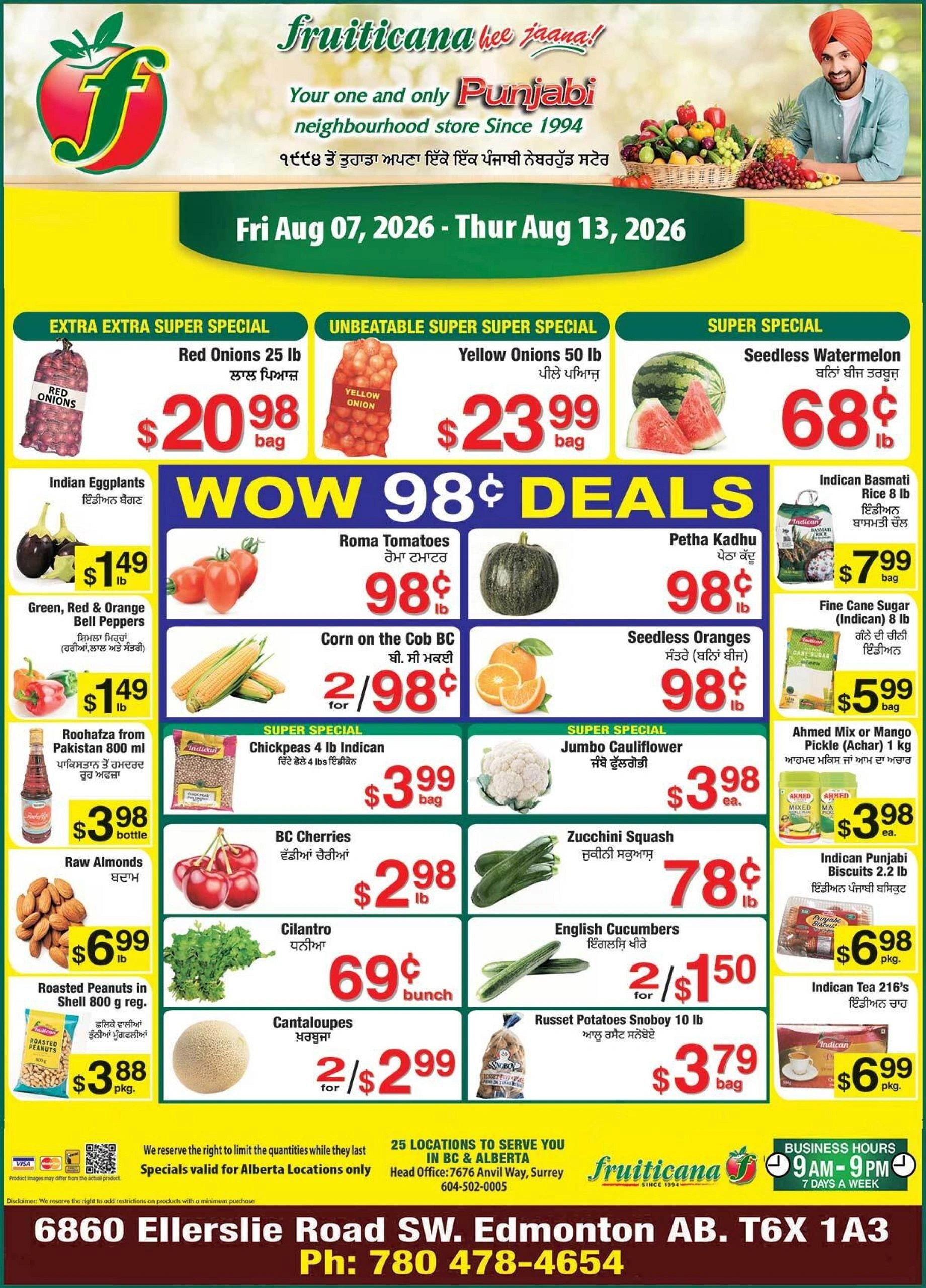 Fruiticana flyer page 1