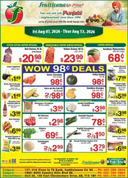 Fruiticana Indexed Weekly