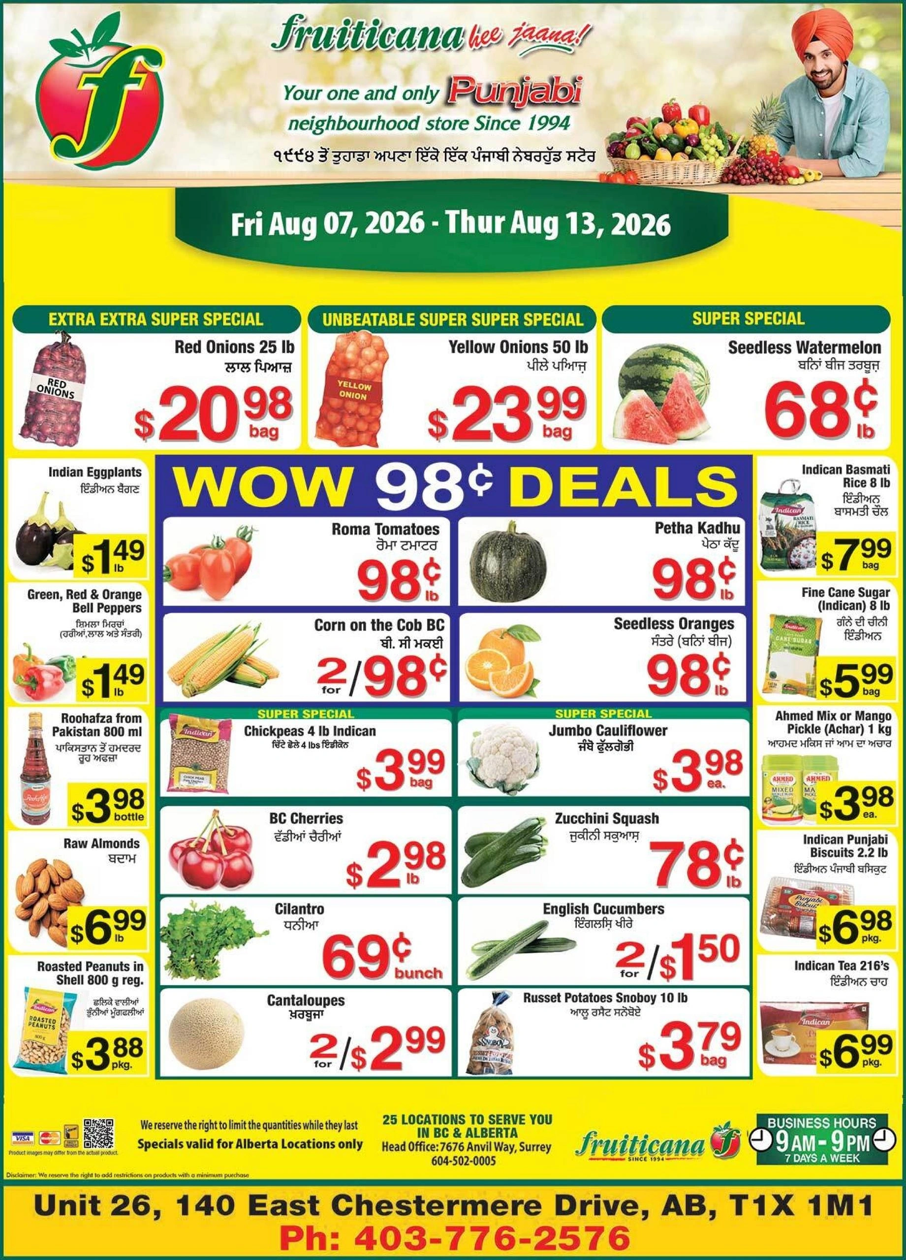 Fruiticana flyer page 1