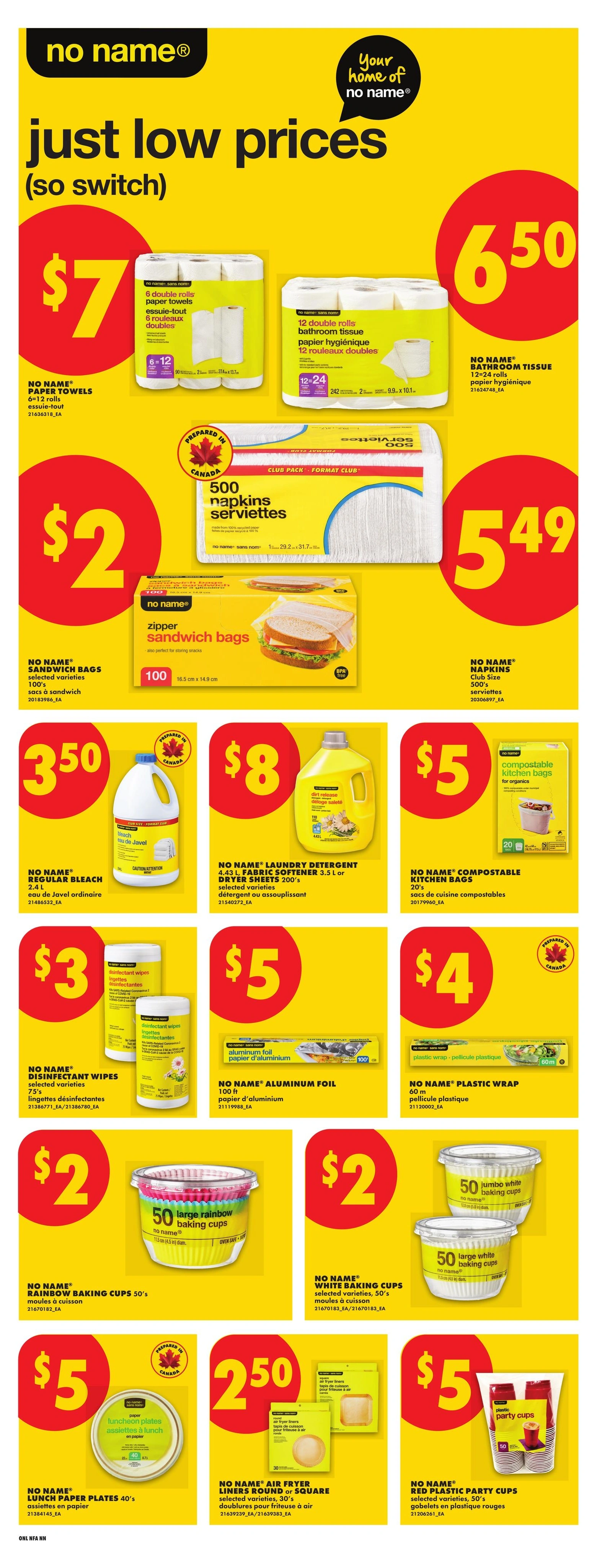 No Frills flyer page 10