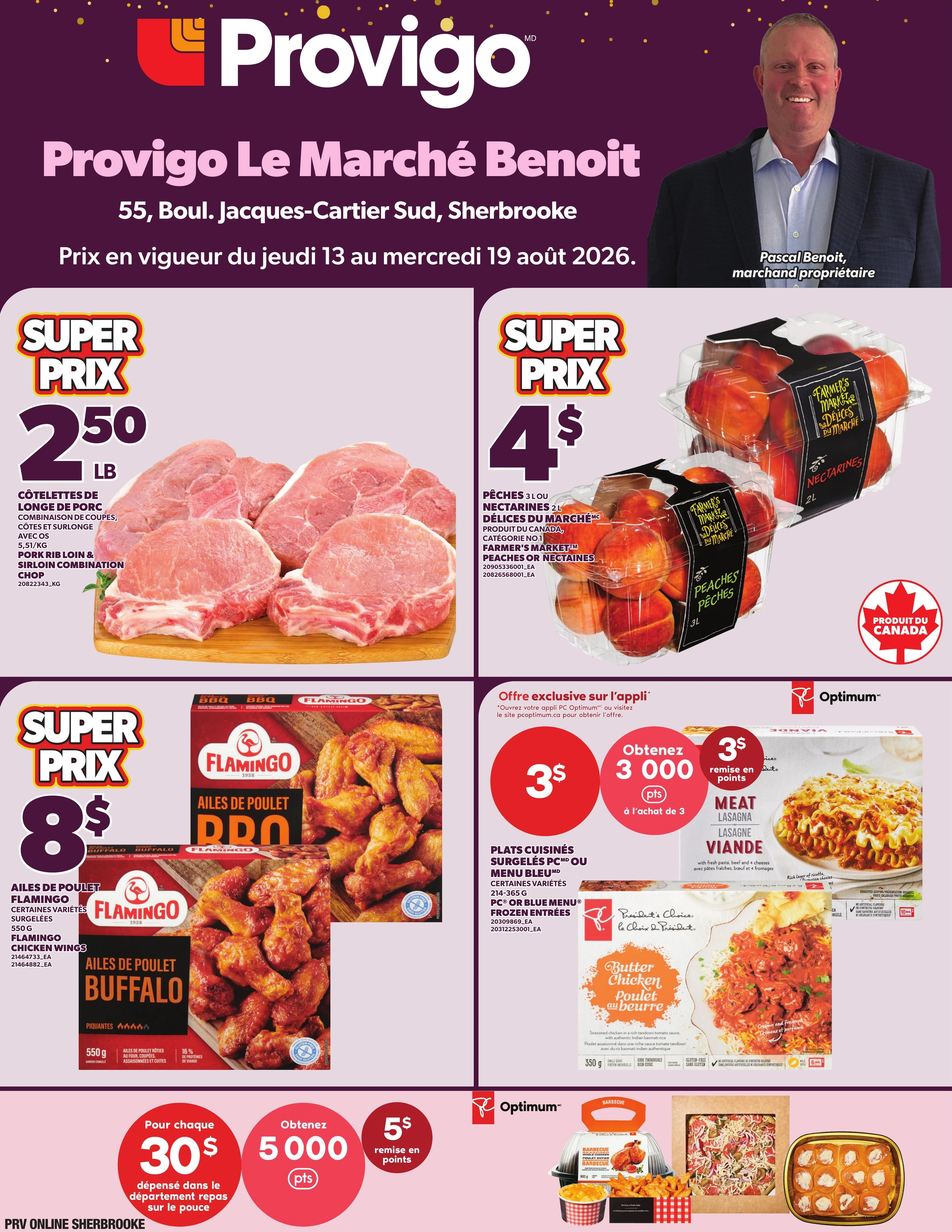 Provigo flyer page 1