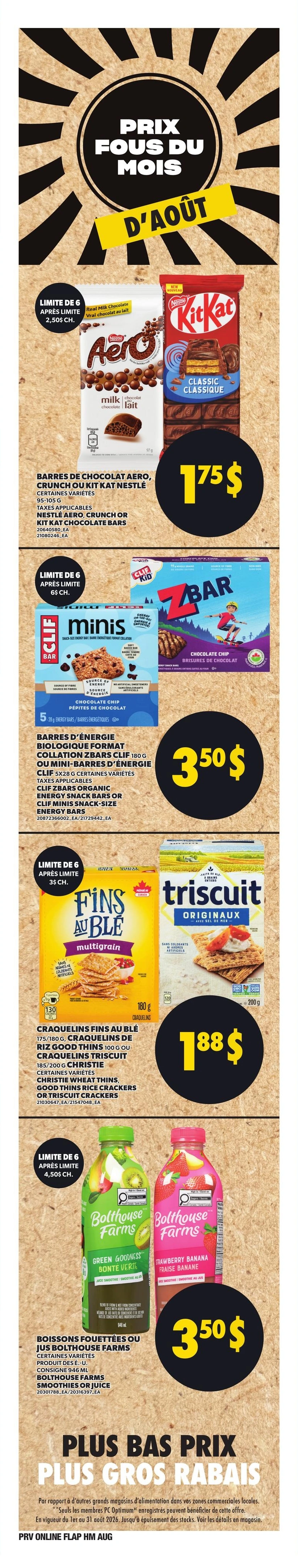 Provigo flyer page 6