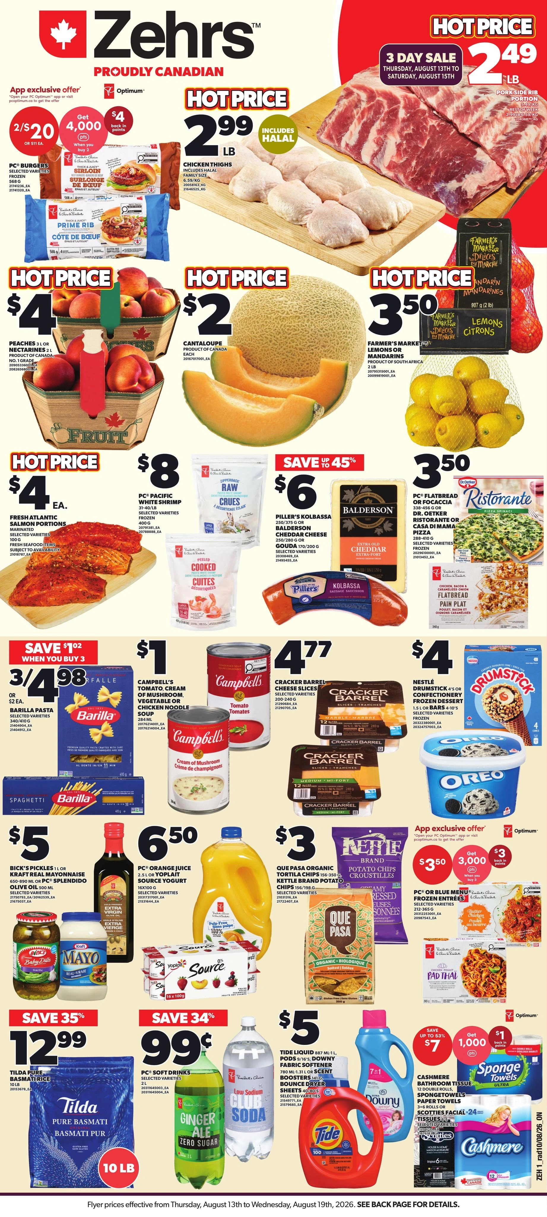 Zehrs flyer page 1