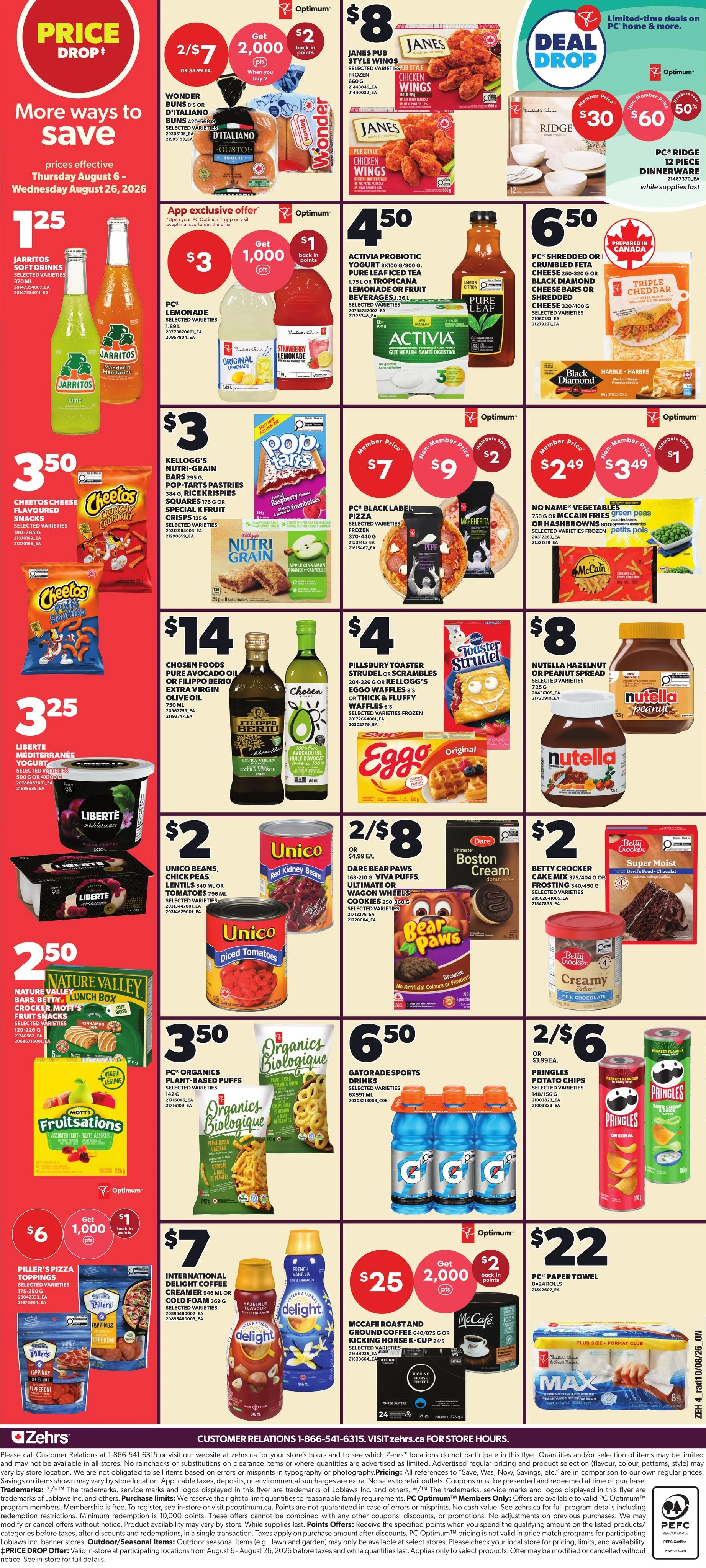 Zehrs flyer page 2