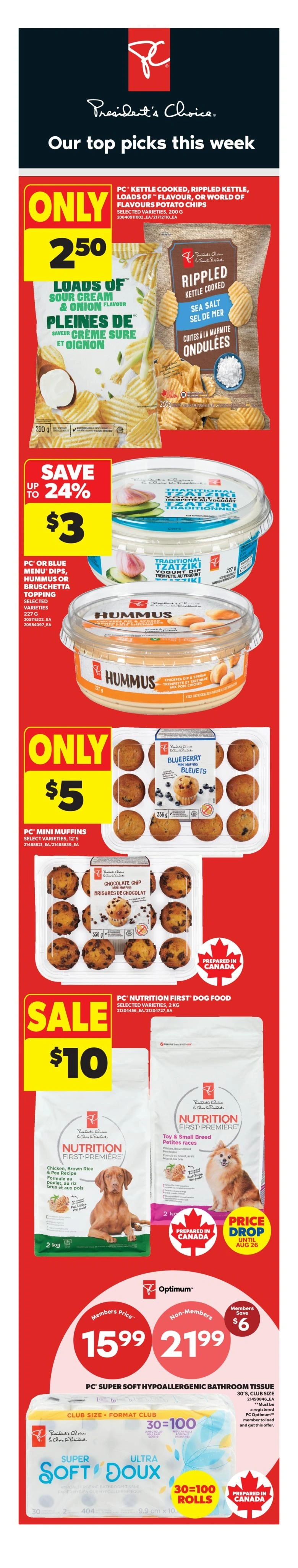 Real Canadian Superstore flyer page 1