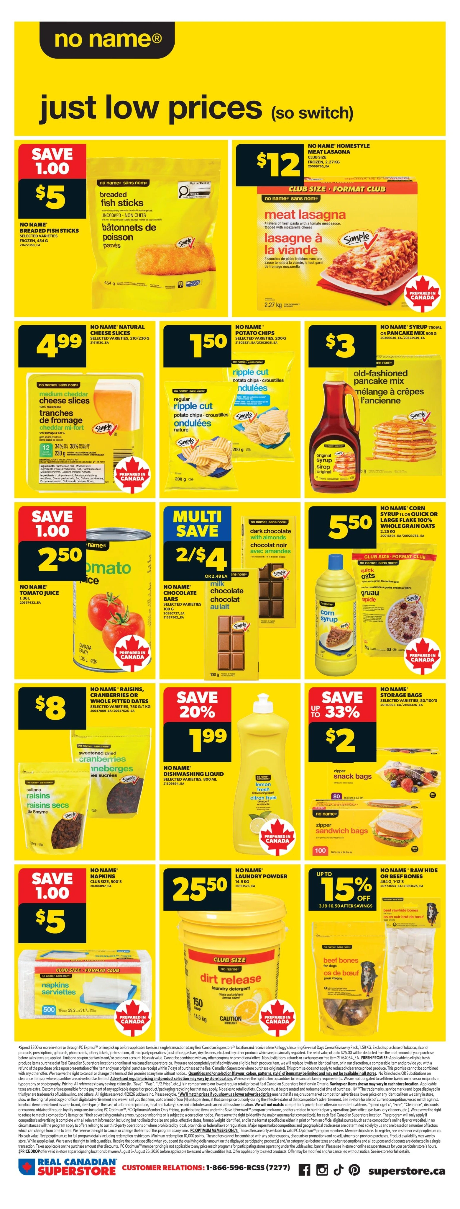 Real Canadian Superstore flyer page 8