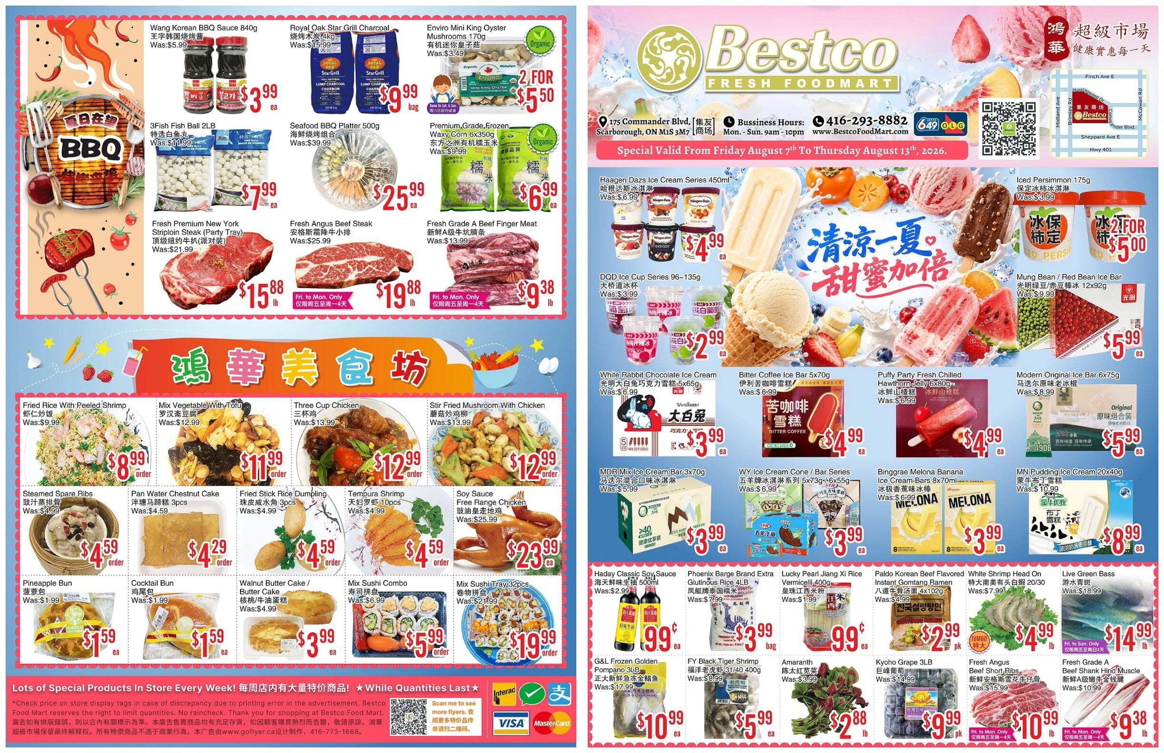 Bestco Foodmart flyer page 1