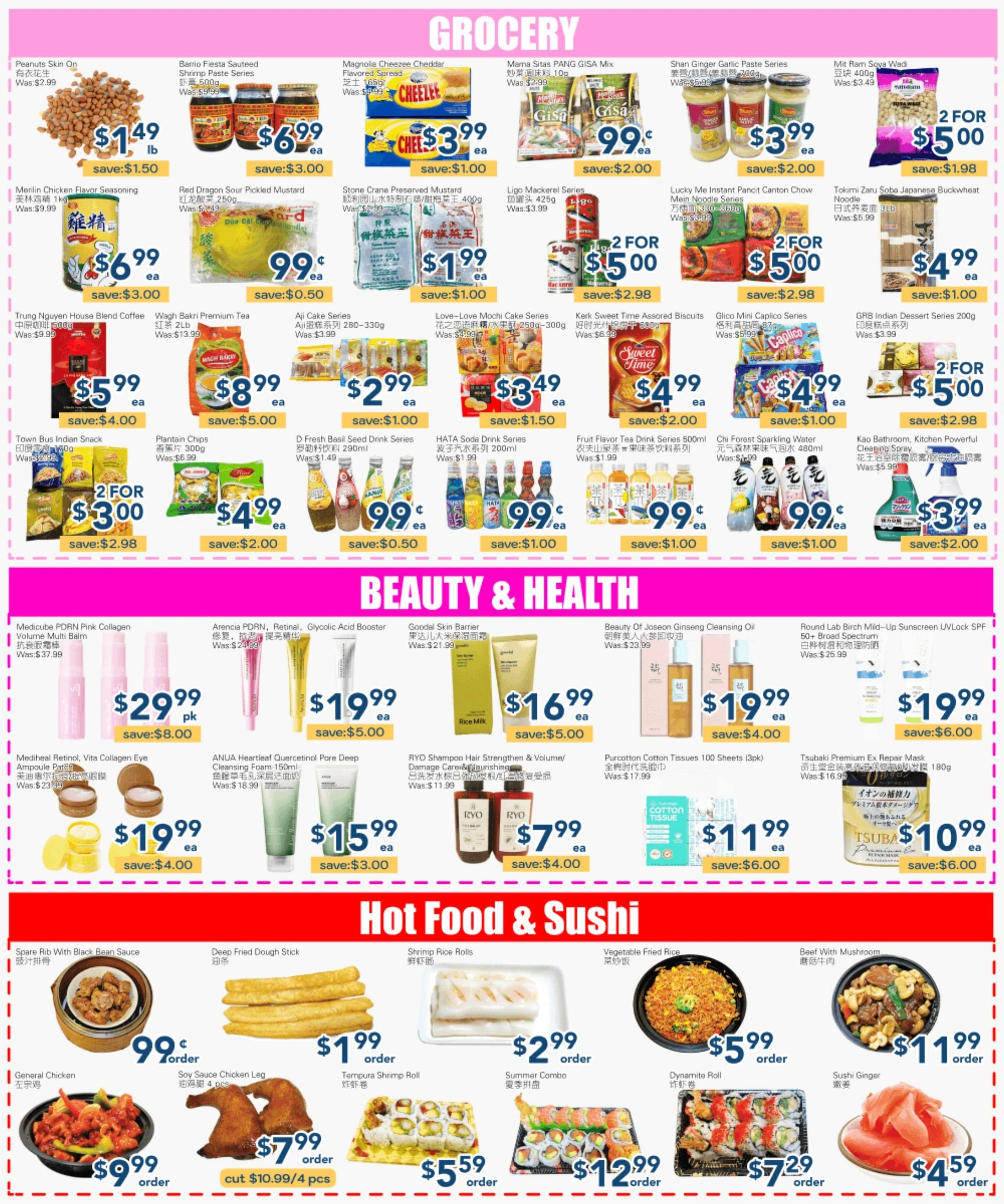 Oceans Fresh Food Market flyer page 3