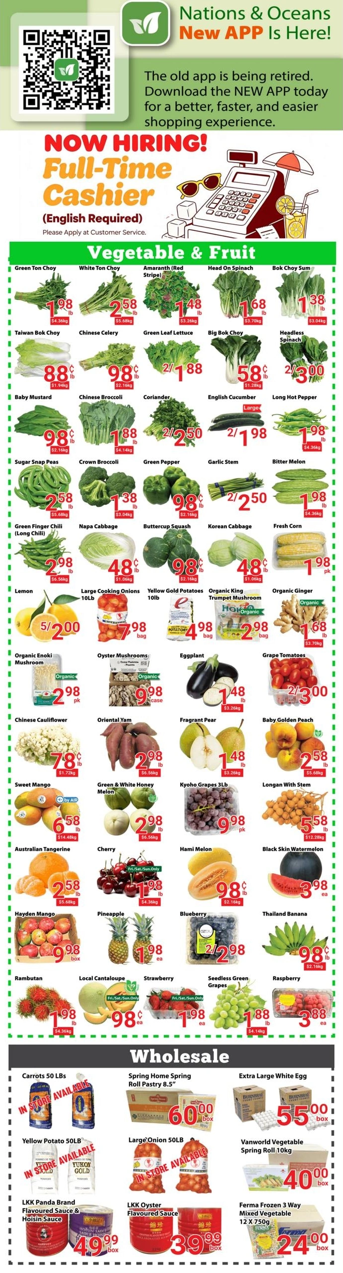 Nations Fresh Foods flyer page 3
