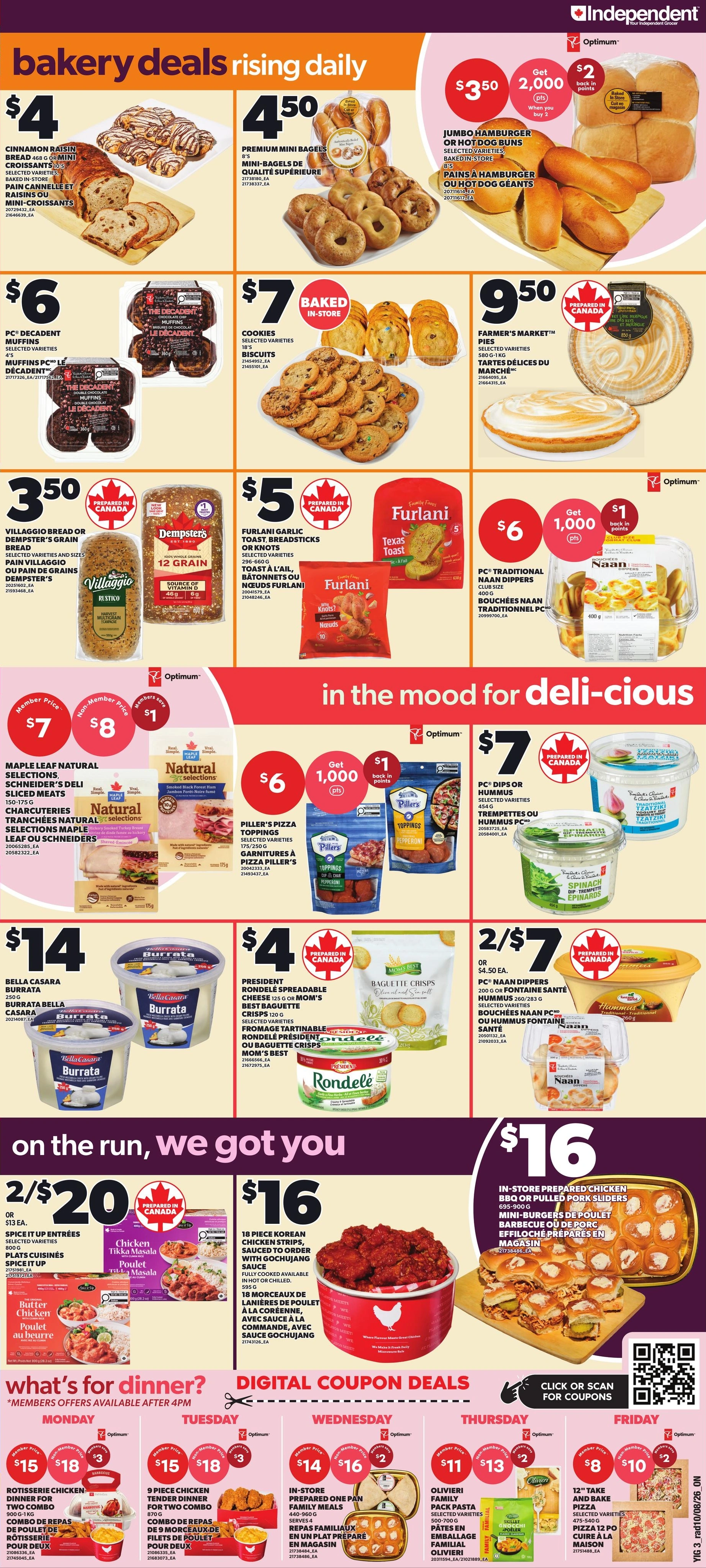 Your Independent Grocer flyer page 4