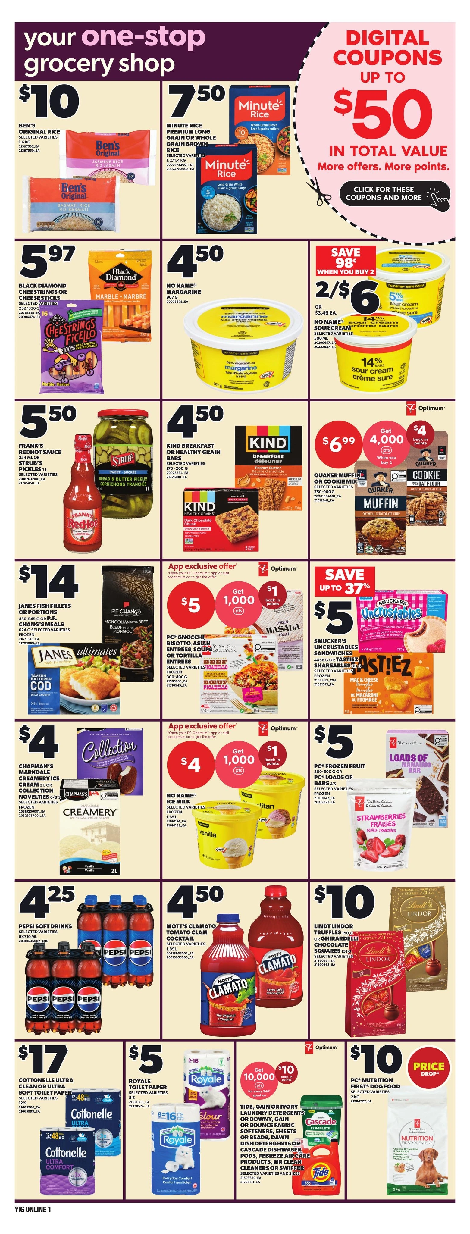 Your Independent Grocer flyer page 6